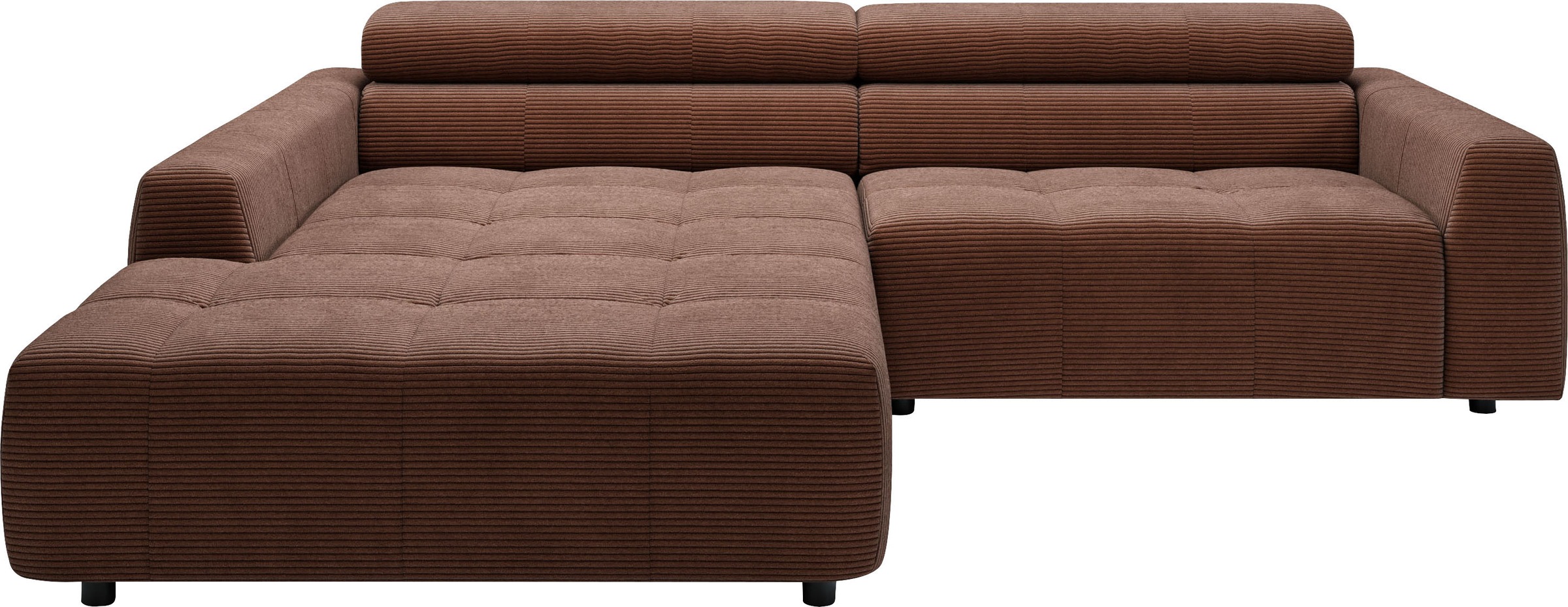 3C Candy Ecksofa »Denver auch mit Cord- und Easy care-Bezug, Kopfteilverste günstig online kaufen