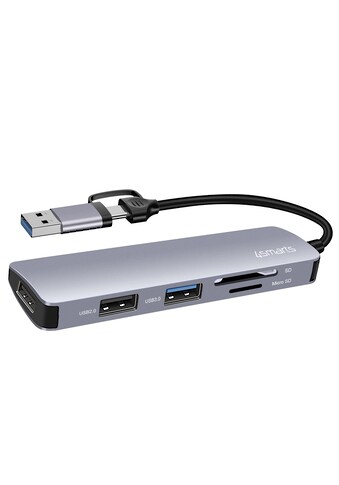 4smarts Laptop-Dockingstation »5 in1 Universal Mulitport USB Hub« kaufen