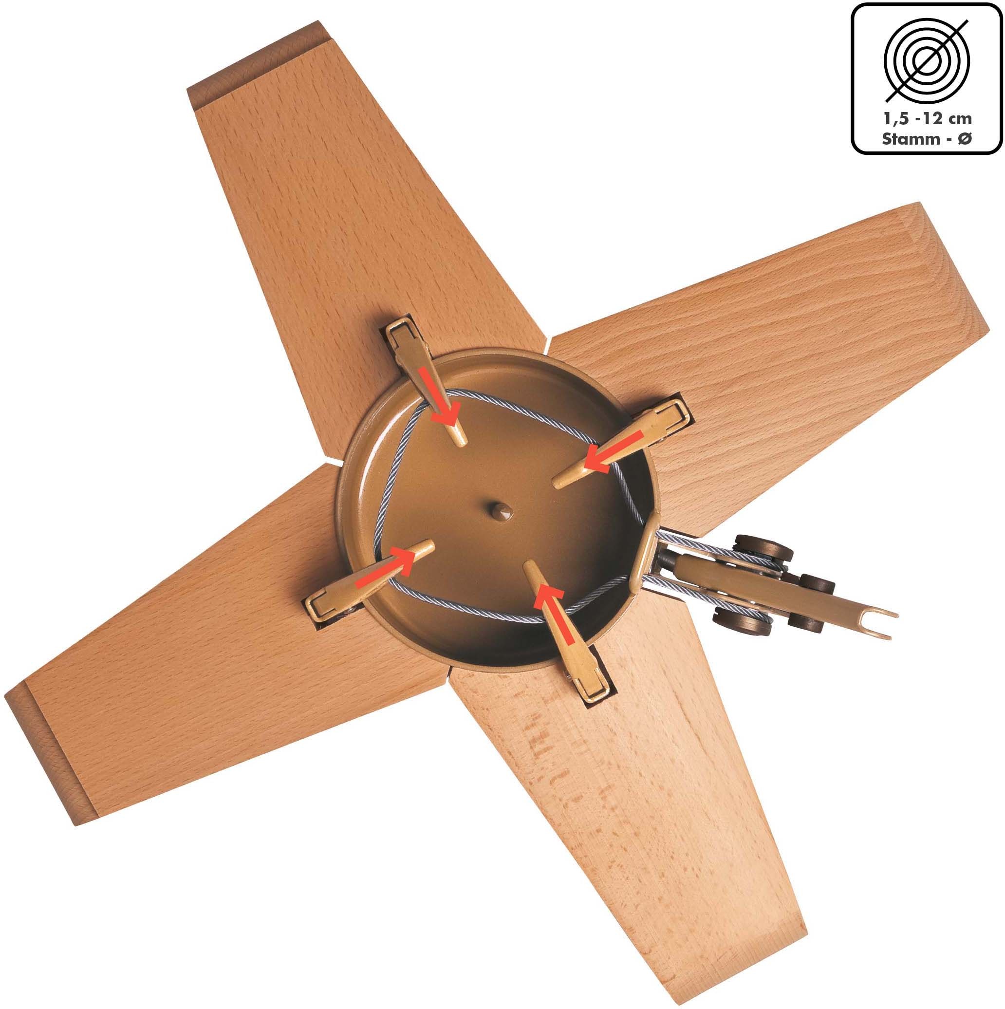 Krinner Christbaumständer »Vario Tölz, Weihnachtsdeko, Christbaumschmuck«, mit Fußhebel/- und Einseiltechnik