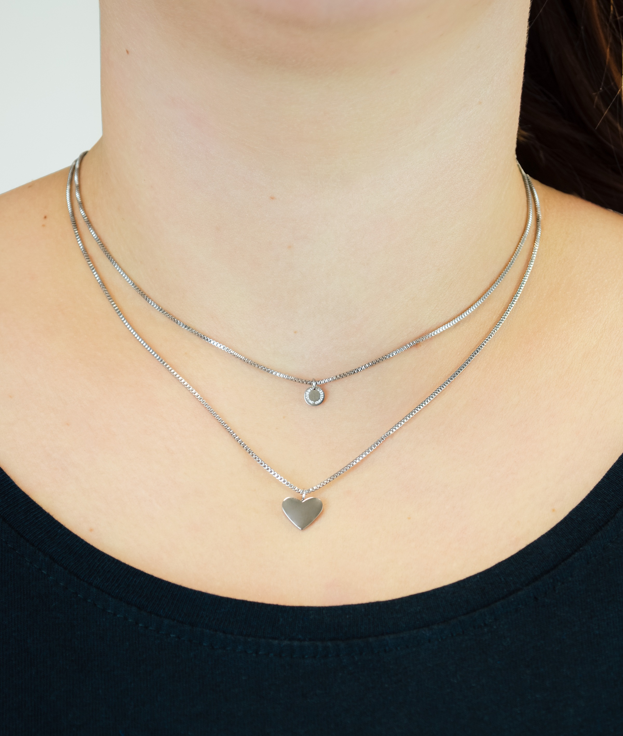 Liebeskind Berlin Kette mit Anhänger »Schmuck Edelstahl Layered Love Herz LJ-1560 LJ-1592 LJ-1593 LJ-1594«