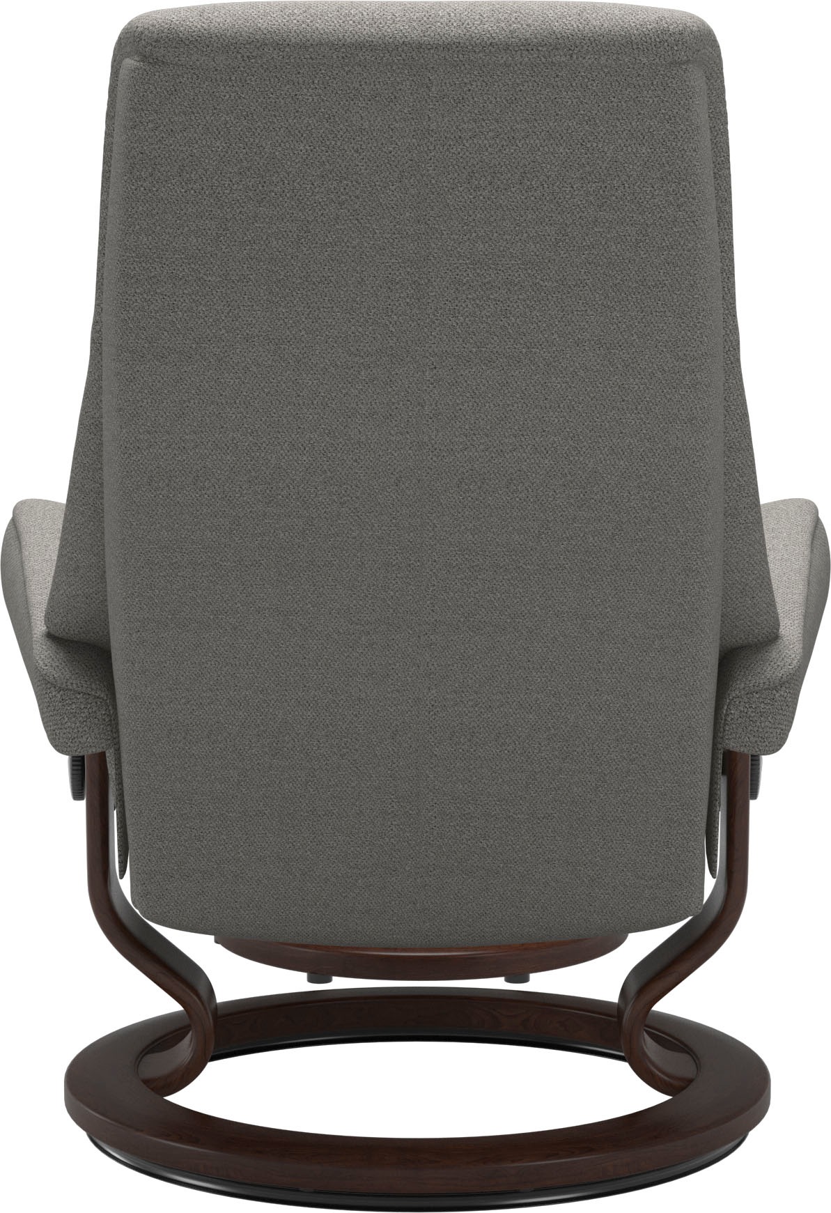 Stressless® Relaxsessel »View«, (Set, Relaxsessel mit Hocker), mit Classic Base, Größe M,Gestell Braun