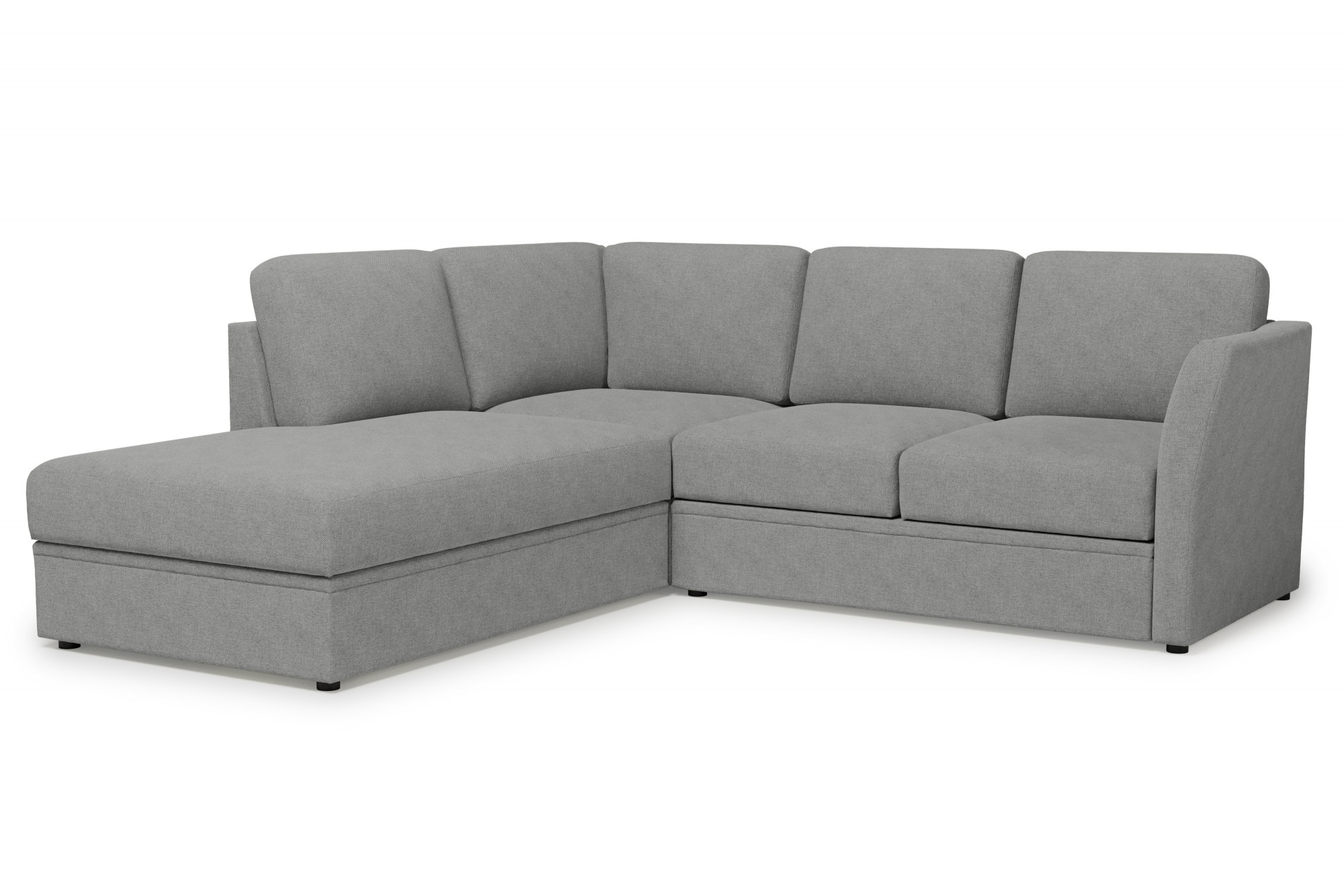 Home affaire Ecksofa »Lavars, L-Form, Schlafsofa« mit Bettfunktion und Stauraum, in zwei verschiedenen Bezugsqualitäten