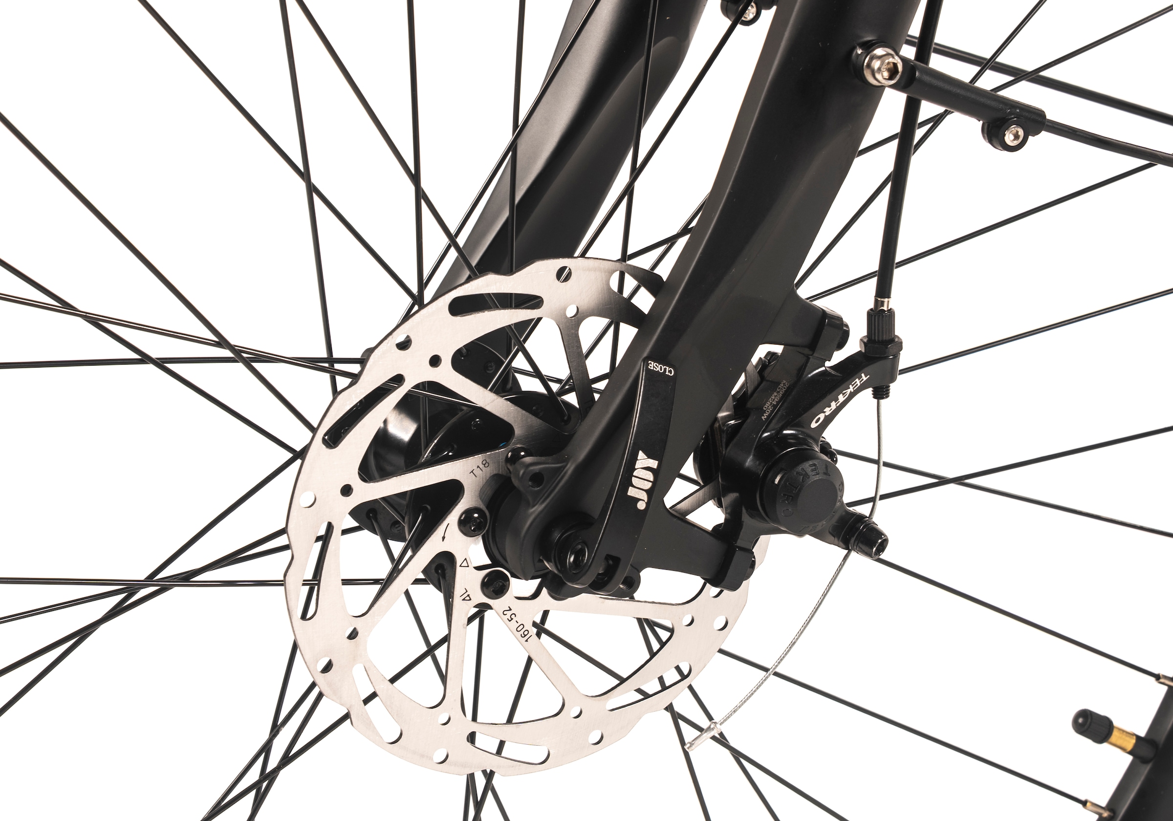 Adore E-Bike »28" Alu Cityfahrrad CV-180 Heckmotor 50NM / 15Ah Schwarz matt«, 7 Gang, Shimano, Tourney, Heckmotor 250 W