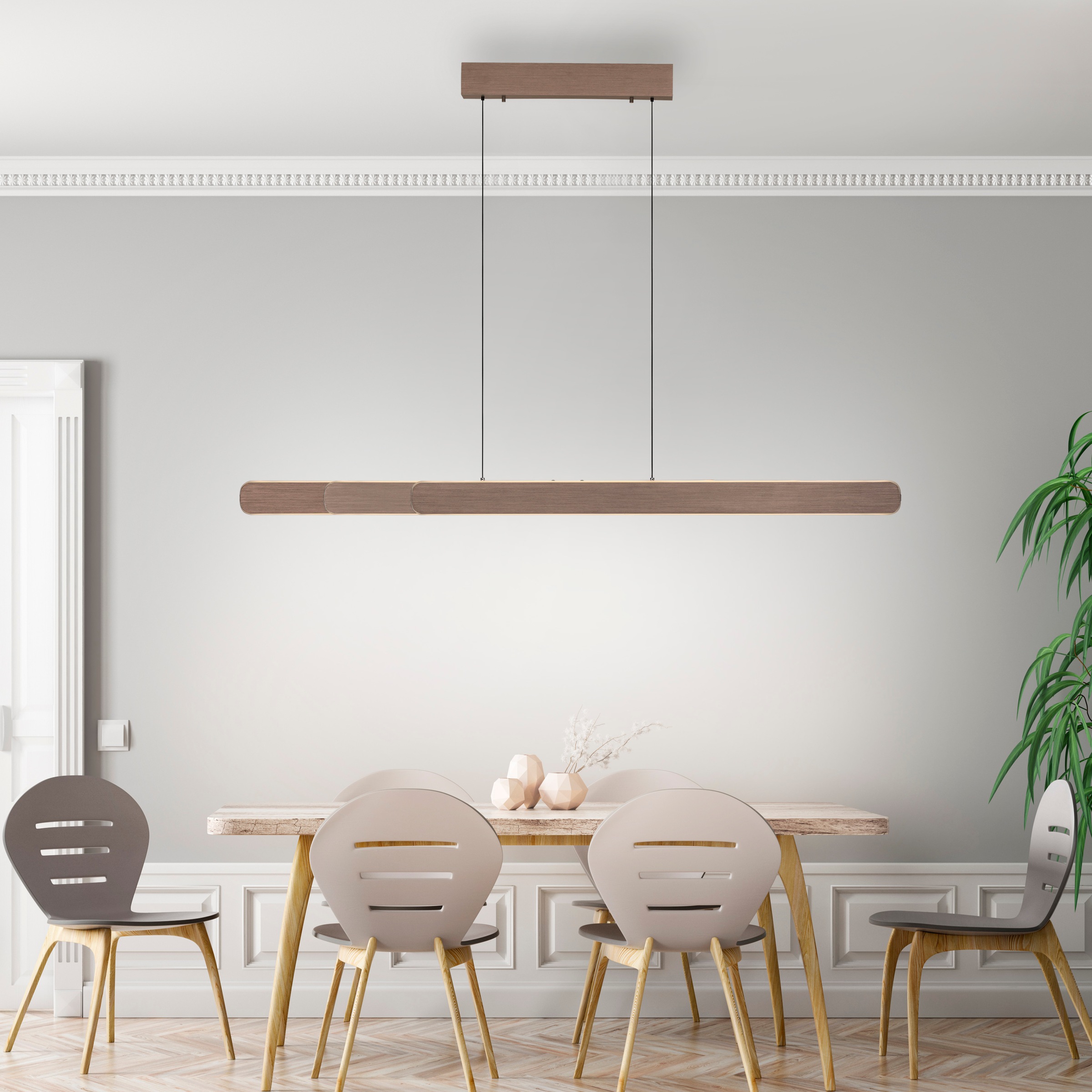 Paul Neuhaus Pendelleuchte »ADRIANAROU« LED-Board 1 Stk. warmweiß - kaltwei günstig online kaufen