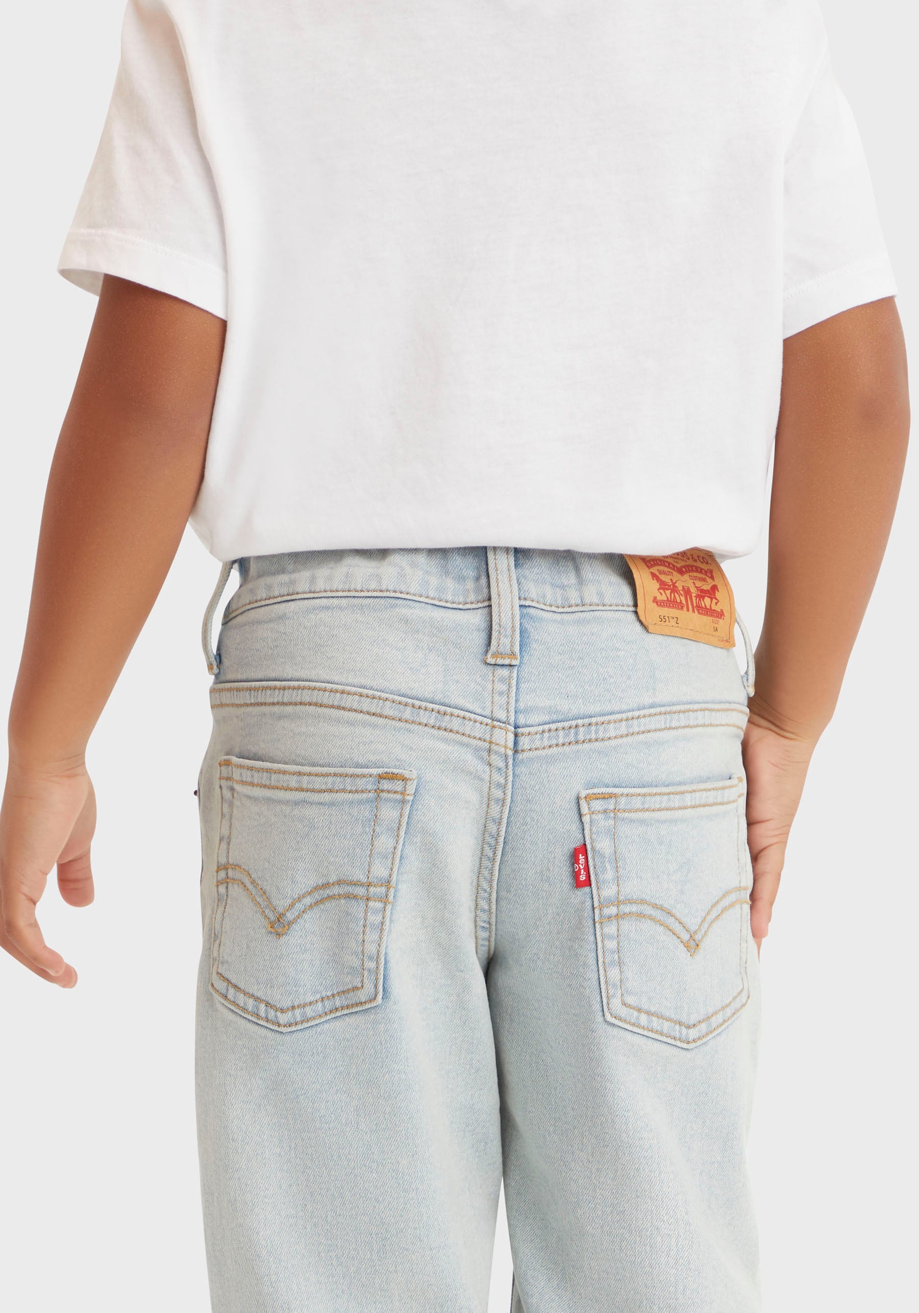 Levi's® Kids Straight-Jeans »LVB 551Z AUTHENTIC STRAIGHT JEANS«, for BOYS