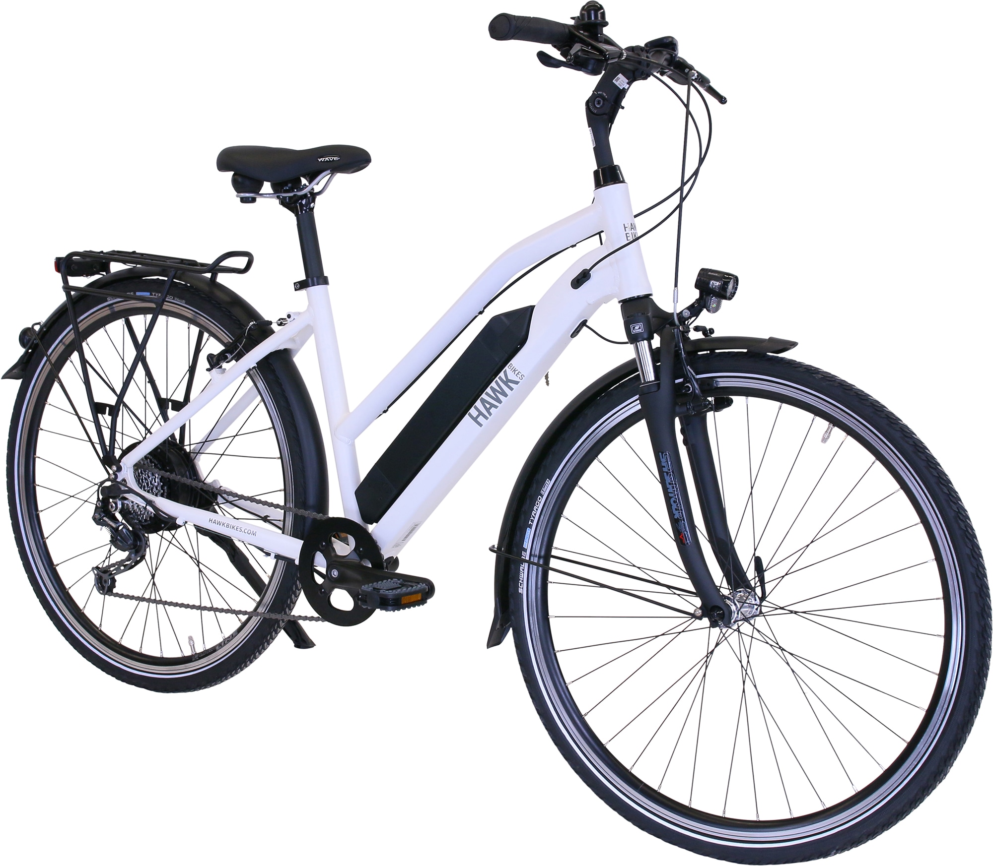 2. Bild von HAWK Bikes E-Bike »HAWK«, 8 Gang, microSHIFT, Microshift, Heckmotor 250 W