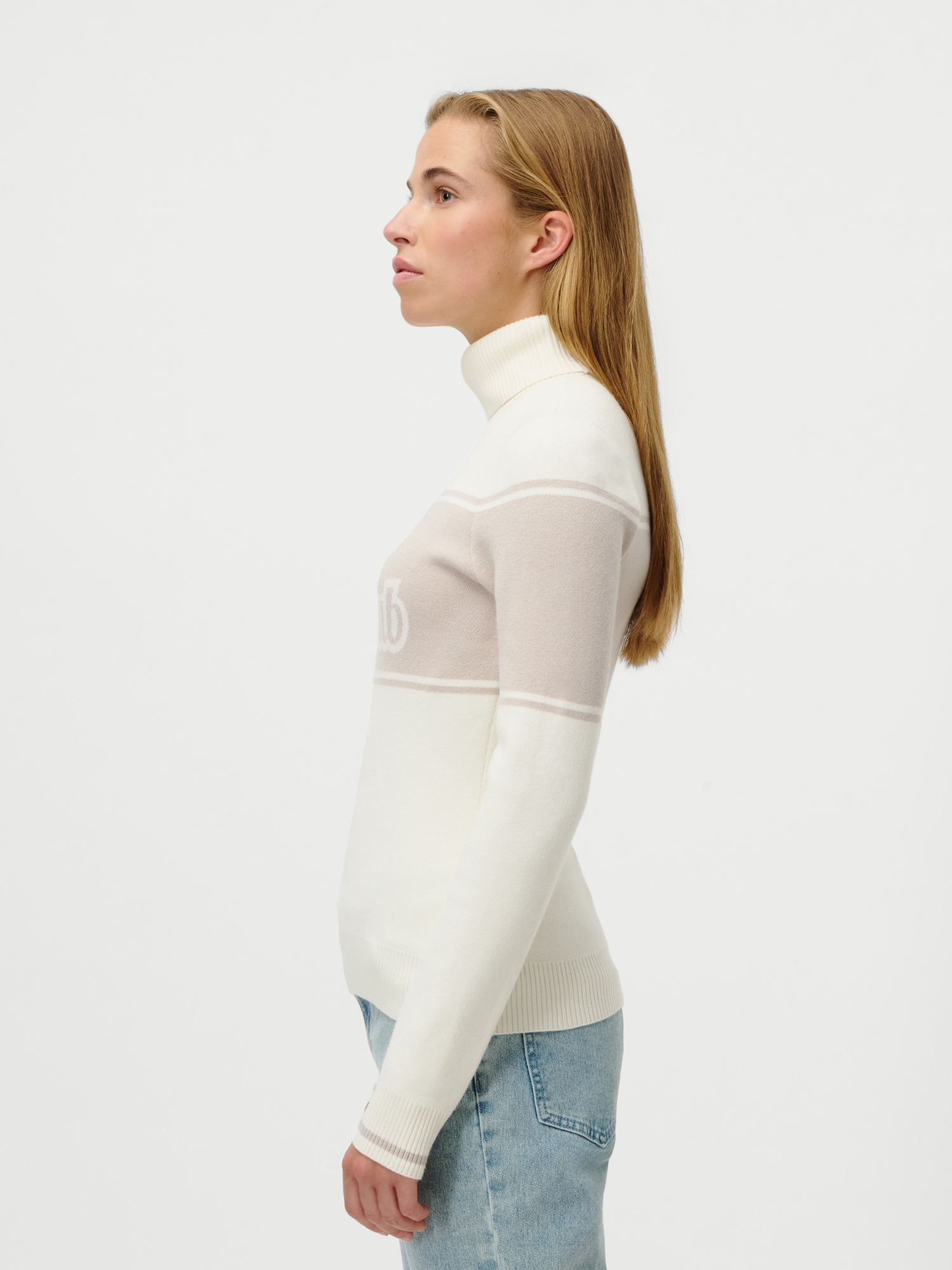 LeGer Rollkragenpullover »Elna, LeGer by Lena Gercke« körpernahe Form, Rippstrickdetails