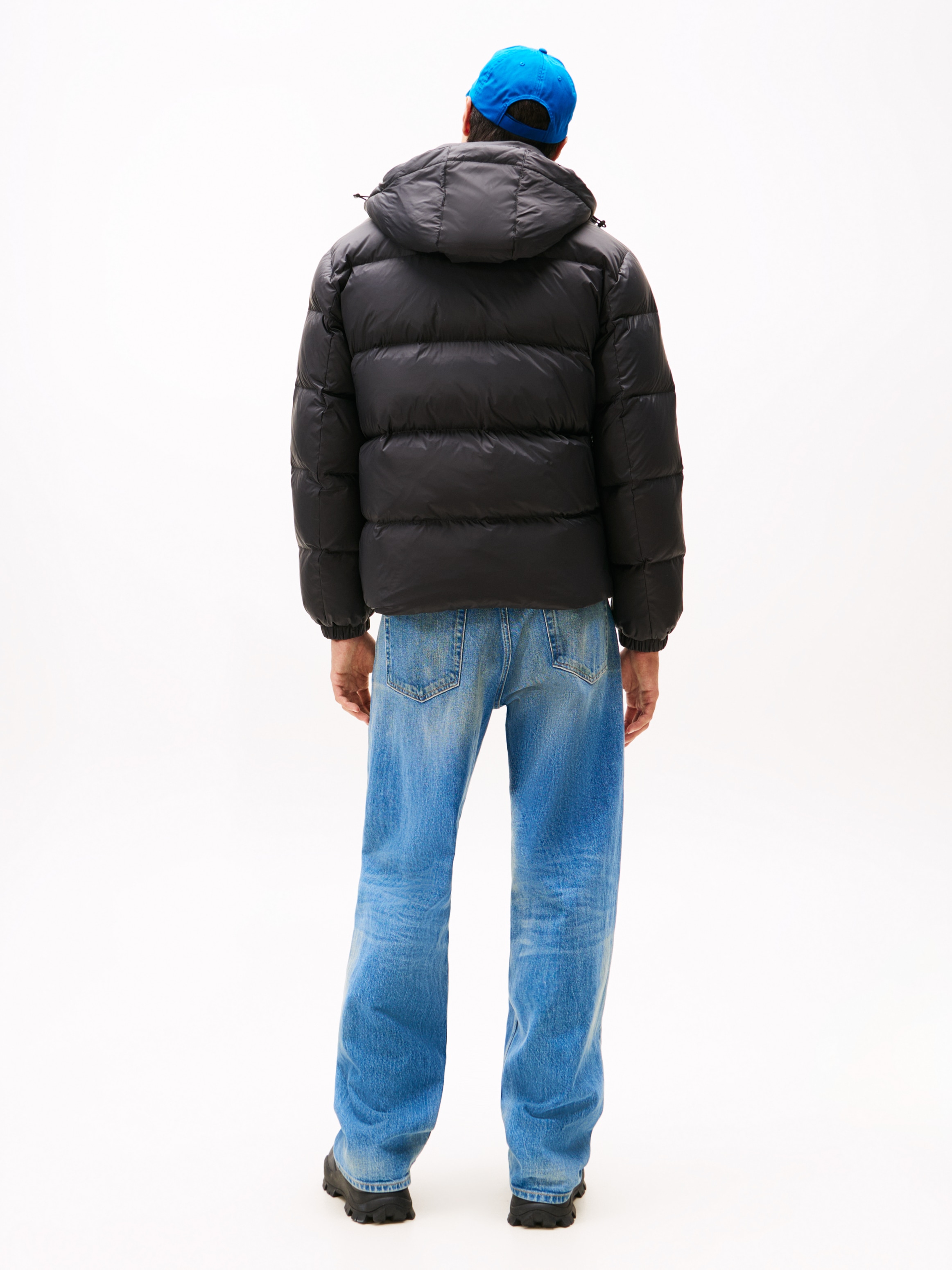 Tommy Jeans Steppjacke »TJM ESSENTIAL DOWN JACKET EXT«, mit Kapuze, Daunenjacke, Übergangsjacke Winterjacke Outdoorjacke Gefüttert
