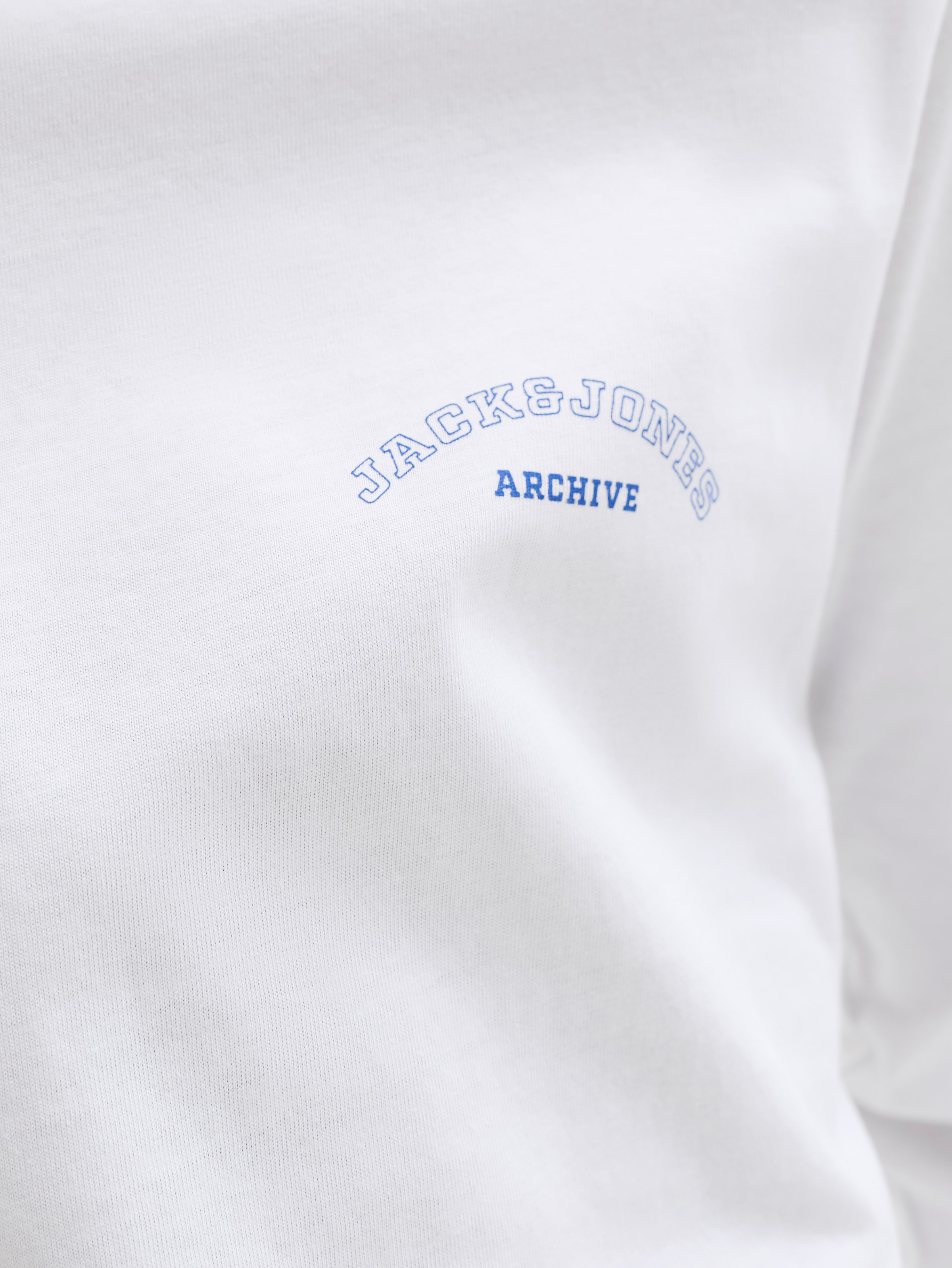 Jack & Jones Junior Langarmshirt »JJCOLLEGE LOGO TEE LS CREW NECK JNR« mit Logoprint