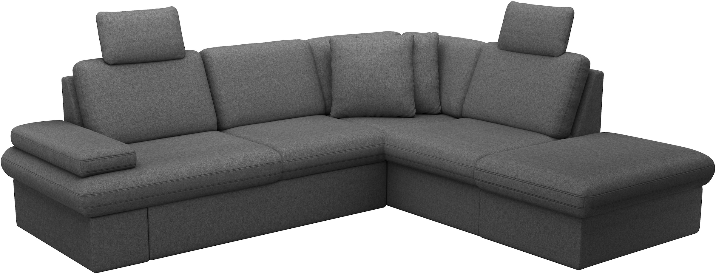 sit&more Ecksofa »Moreno«, mit Armteilverstellung,wahlweise mit Bettfunktion