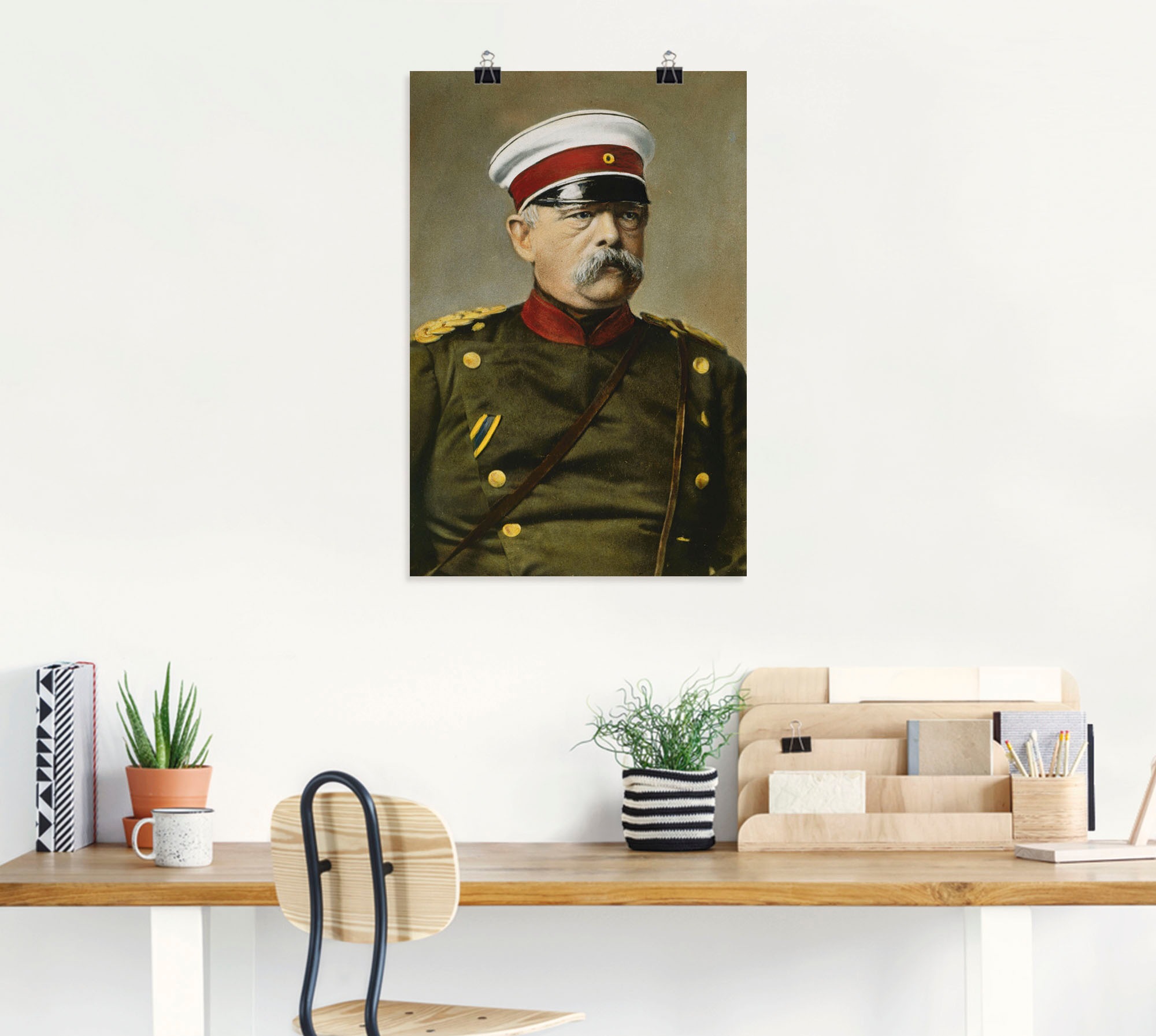 Artland Wandbild »Otto von Bismarck«, Menschen, (1 St.), als Leinwandbild, günstig online kaufen