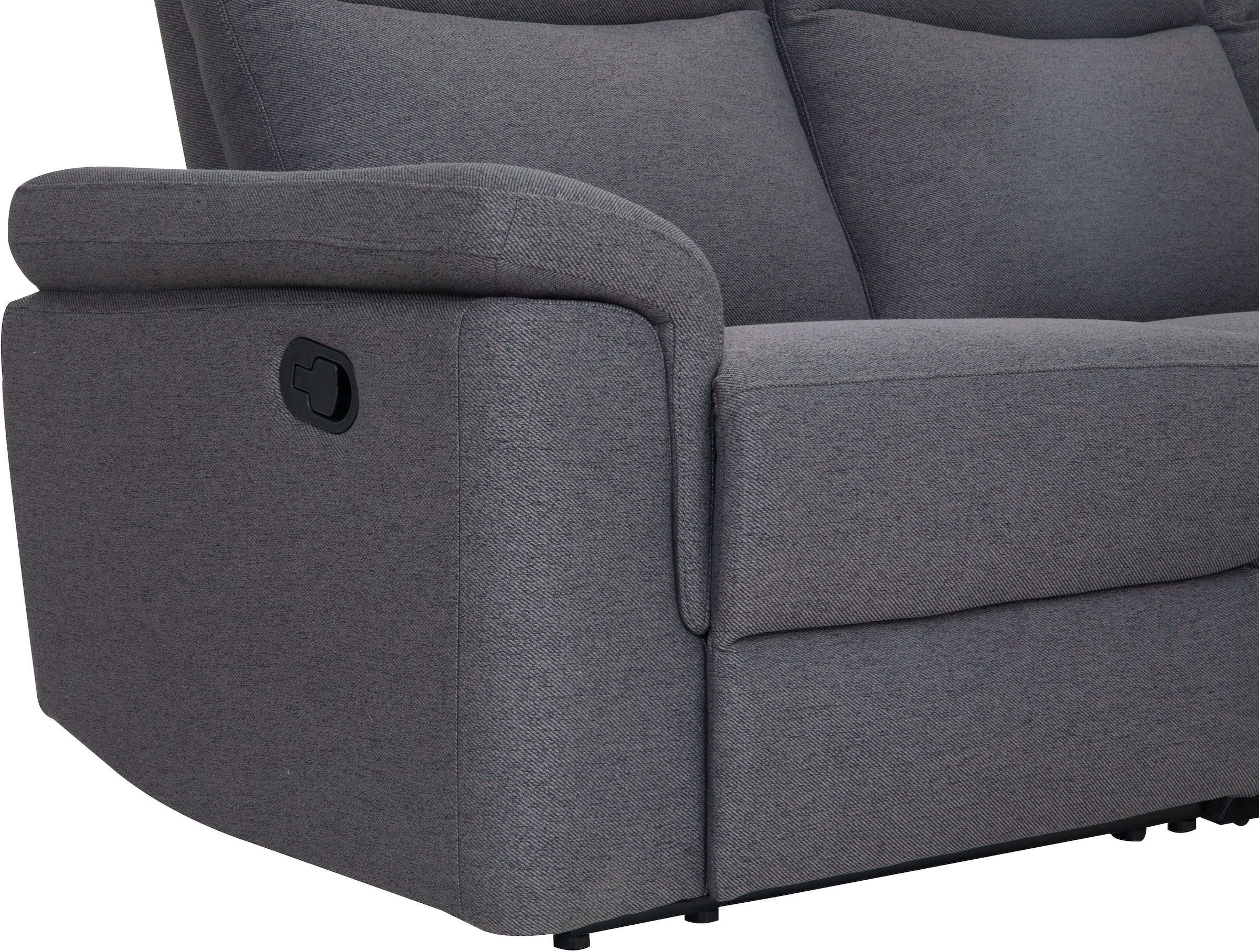 Home affaire Ecksofa »BRIONNE, L-Form, 255cm, manuelle u. elektrische Funktion (USB A/C),«, Liegefunktion, Stauraum, Federkernpolsterung, Webstoff
