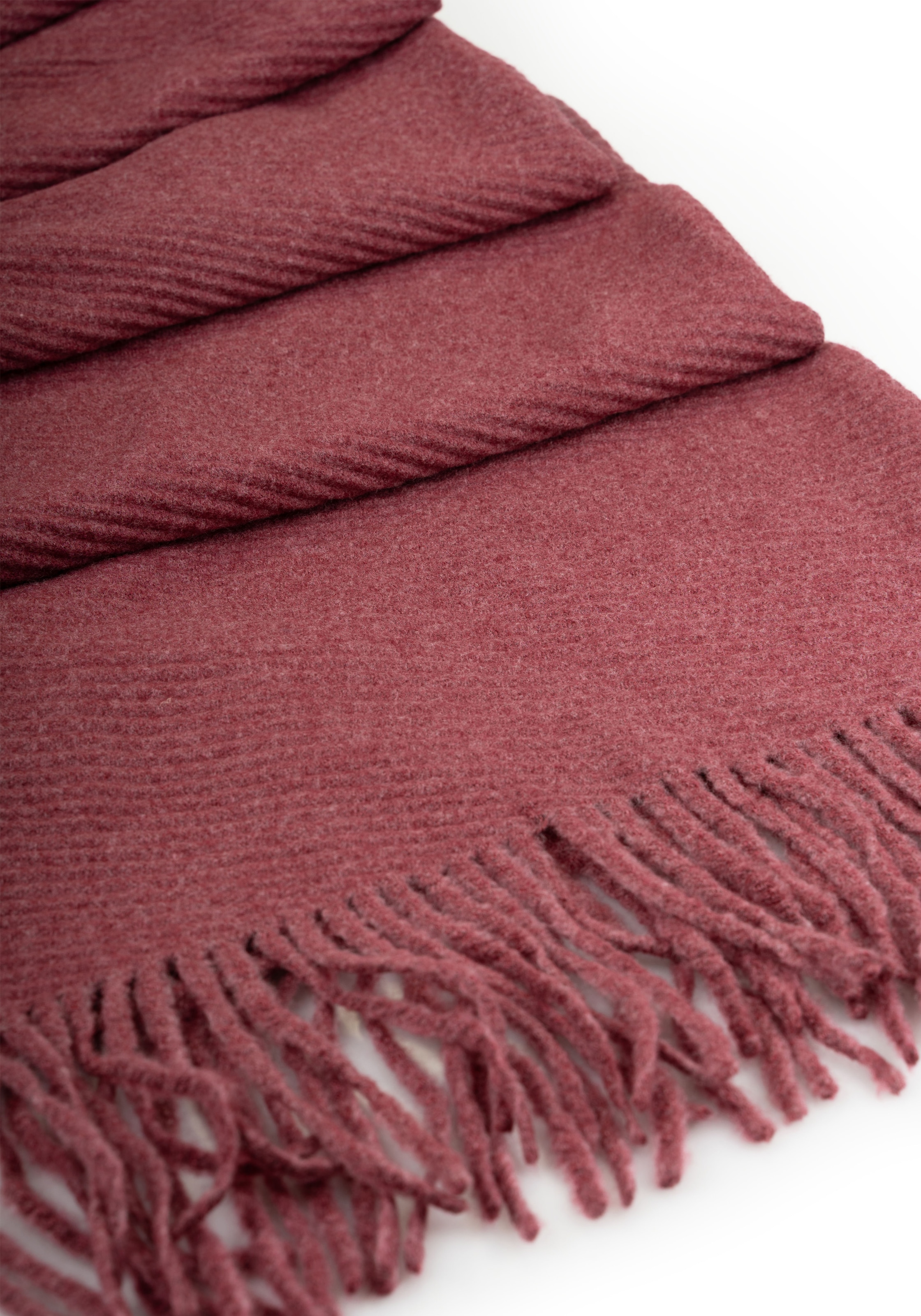 Capelli New York Modeschal Fransenkante, wärmend