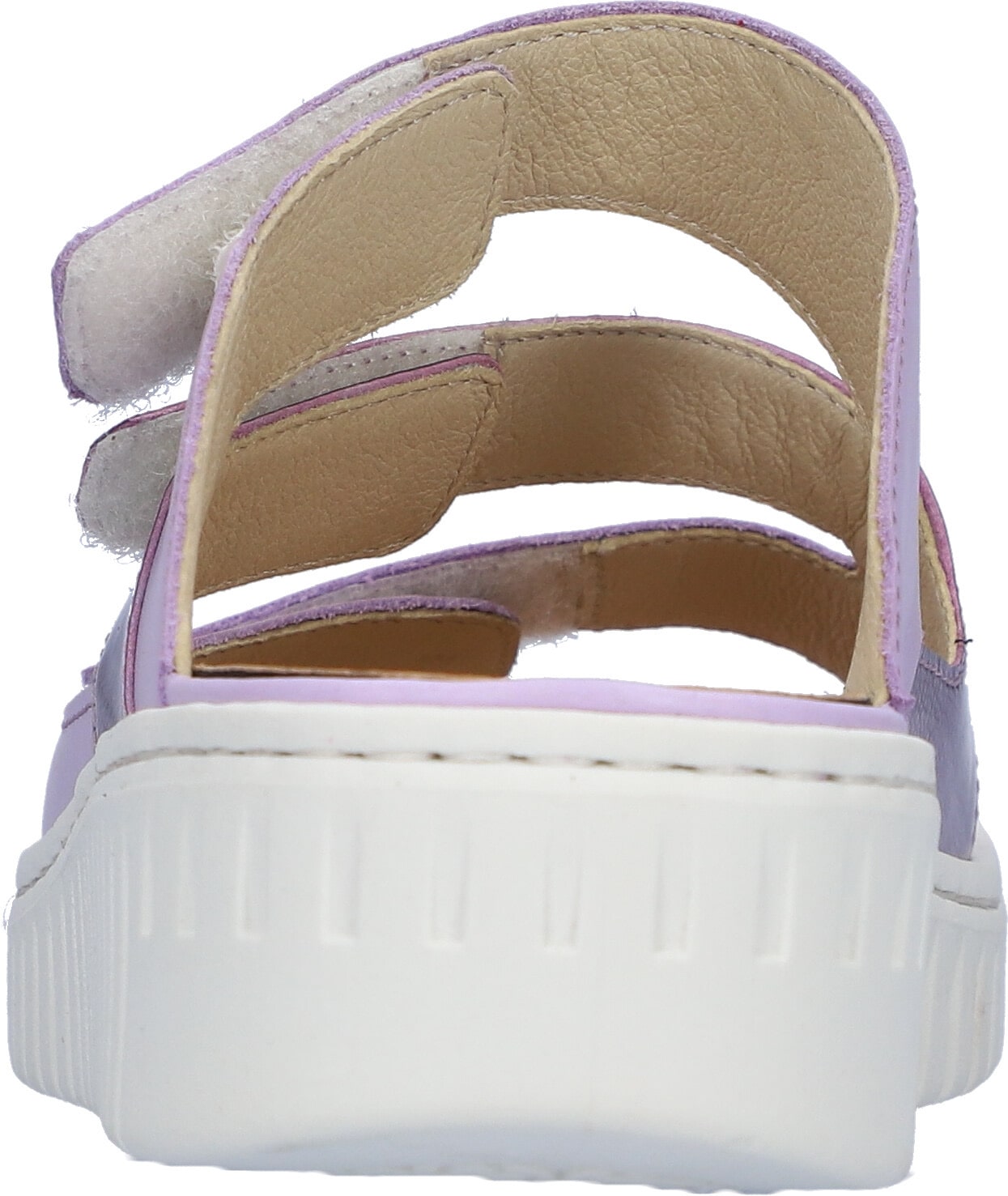 Waldläufer Pantolette »H-Willow«, Keilabsatz, Sommerschuh, Schlappen mit Klettverschlüssen, Weite H