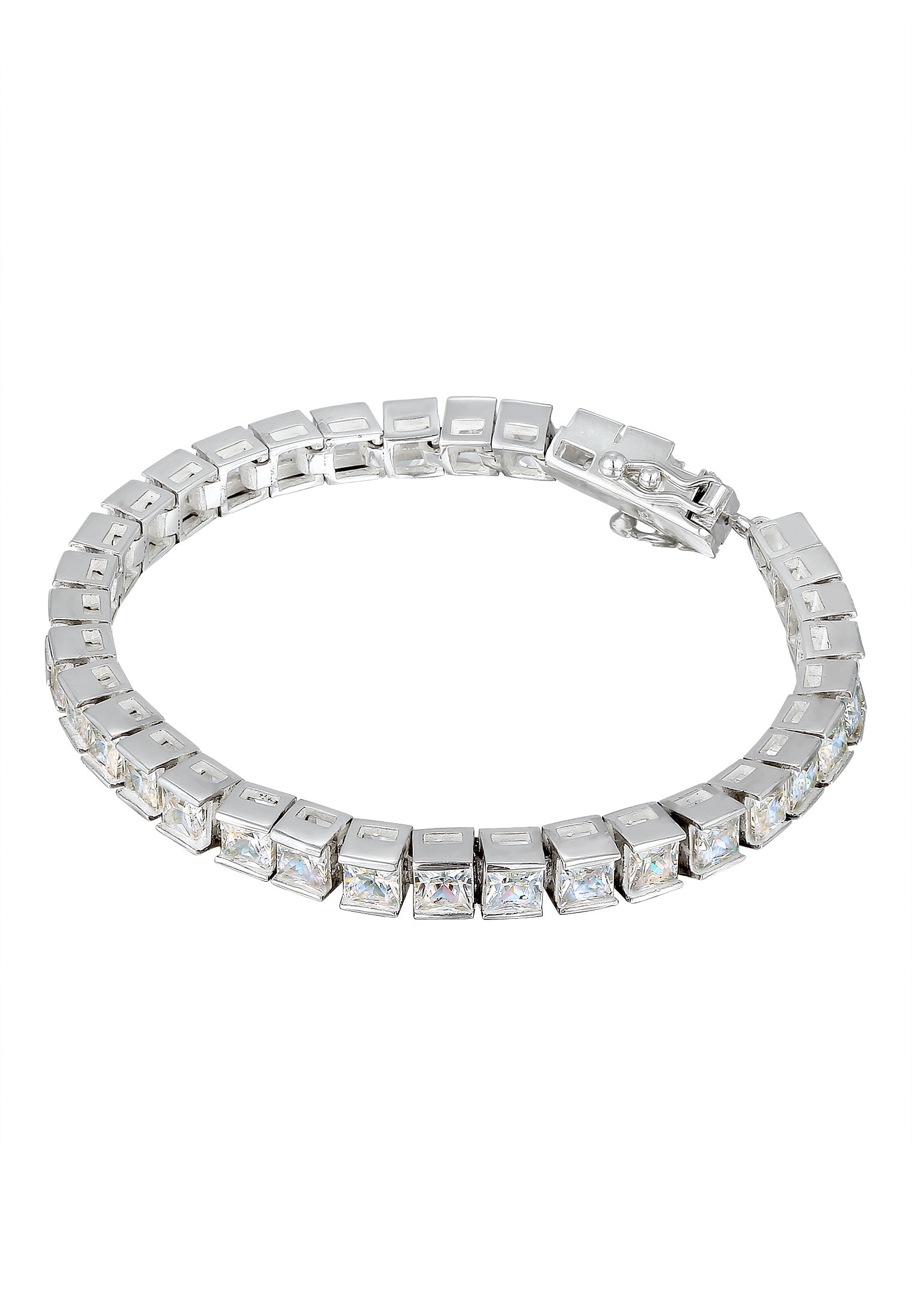 Elli Premium Armband »Tennisarmband Zirkonia Silber 925 Sterling Silber«