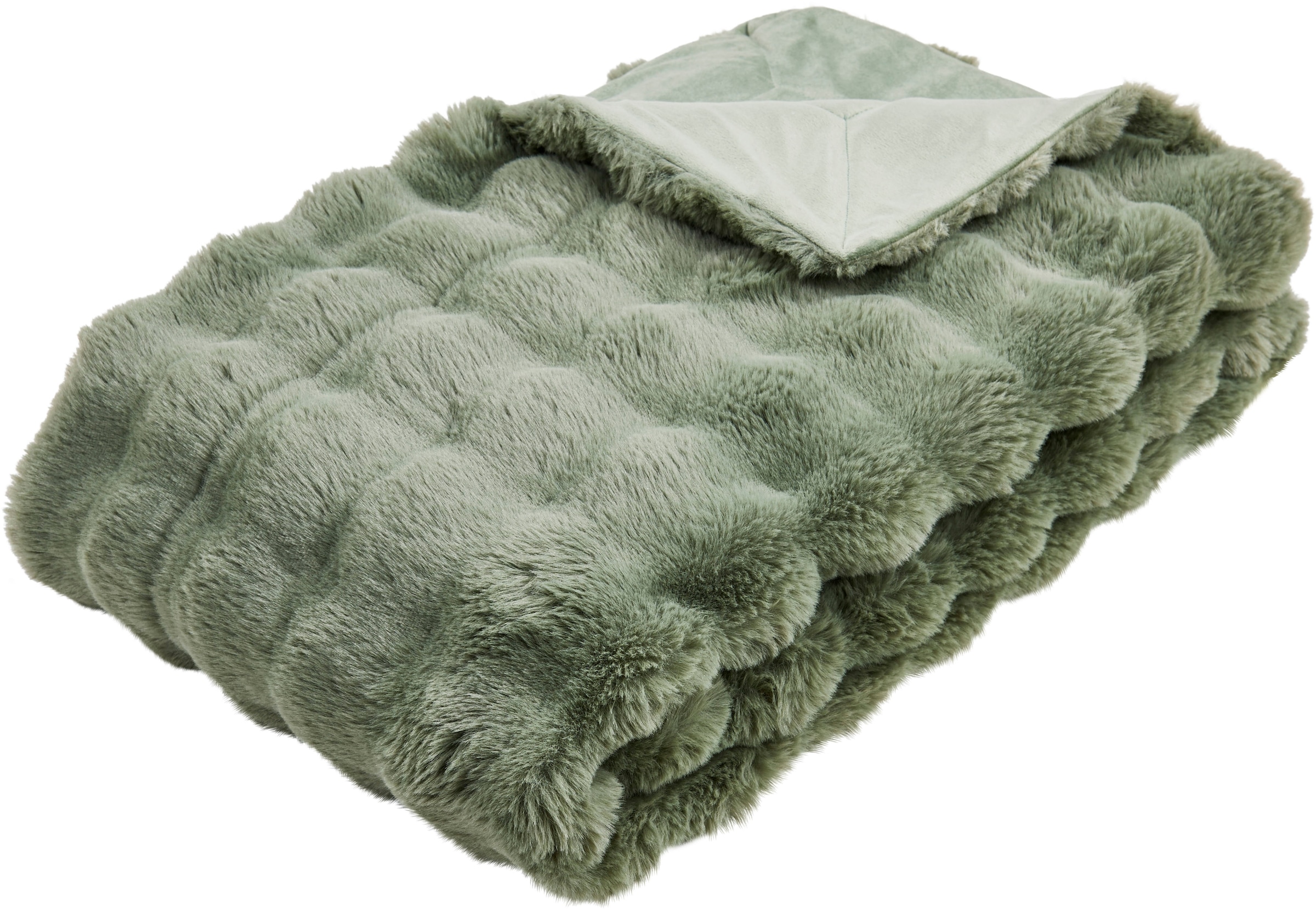 done.® Wohndecke »BALOON«, flauschige Kuscheldecke aus Kaninchenfell-Imitat günstig online kaufen