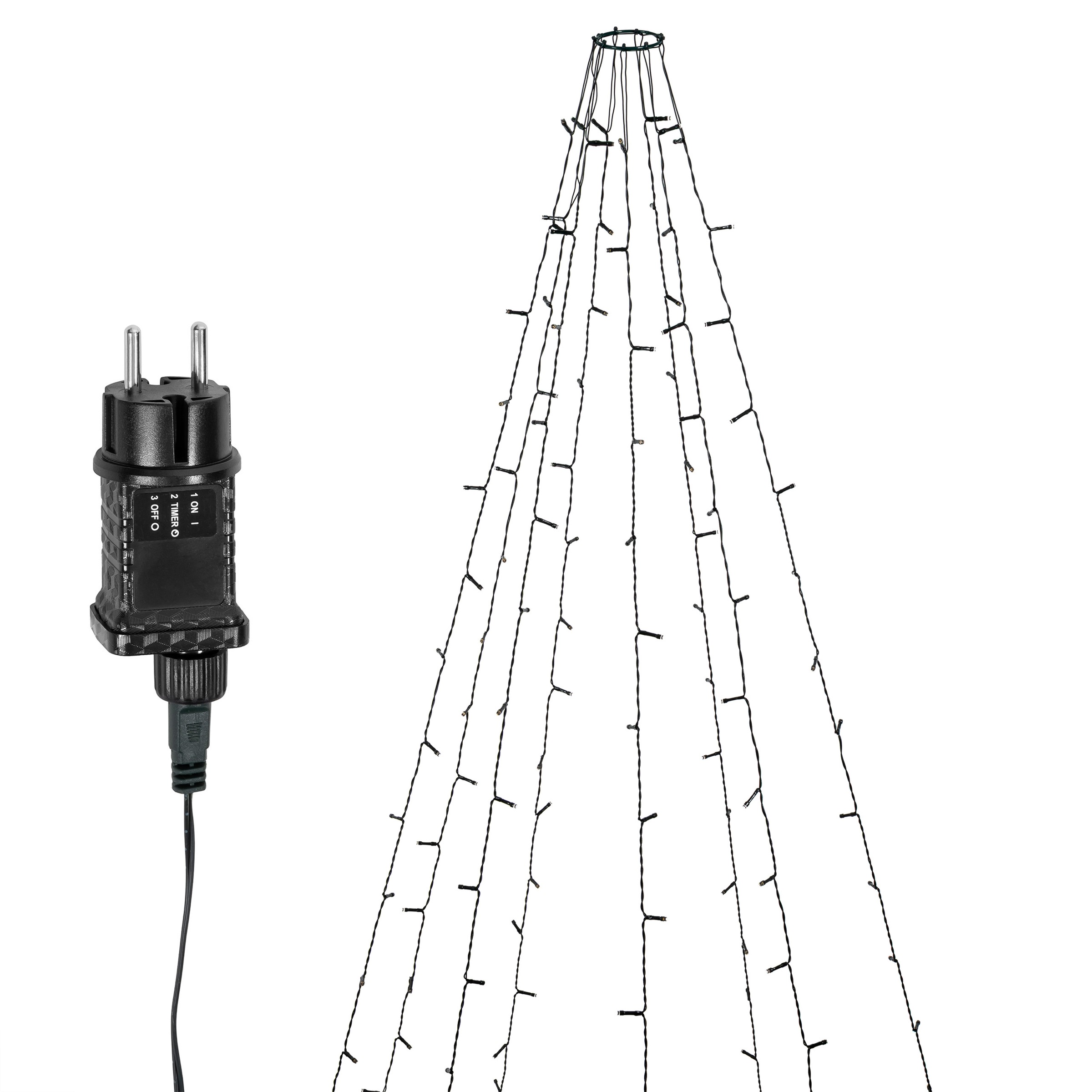 my home LED-Baummantel »Liali« 168 Stk.-flammig LED-Baummantel, Außen-Deko, Timer