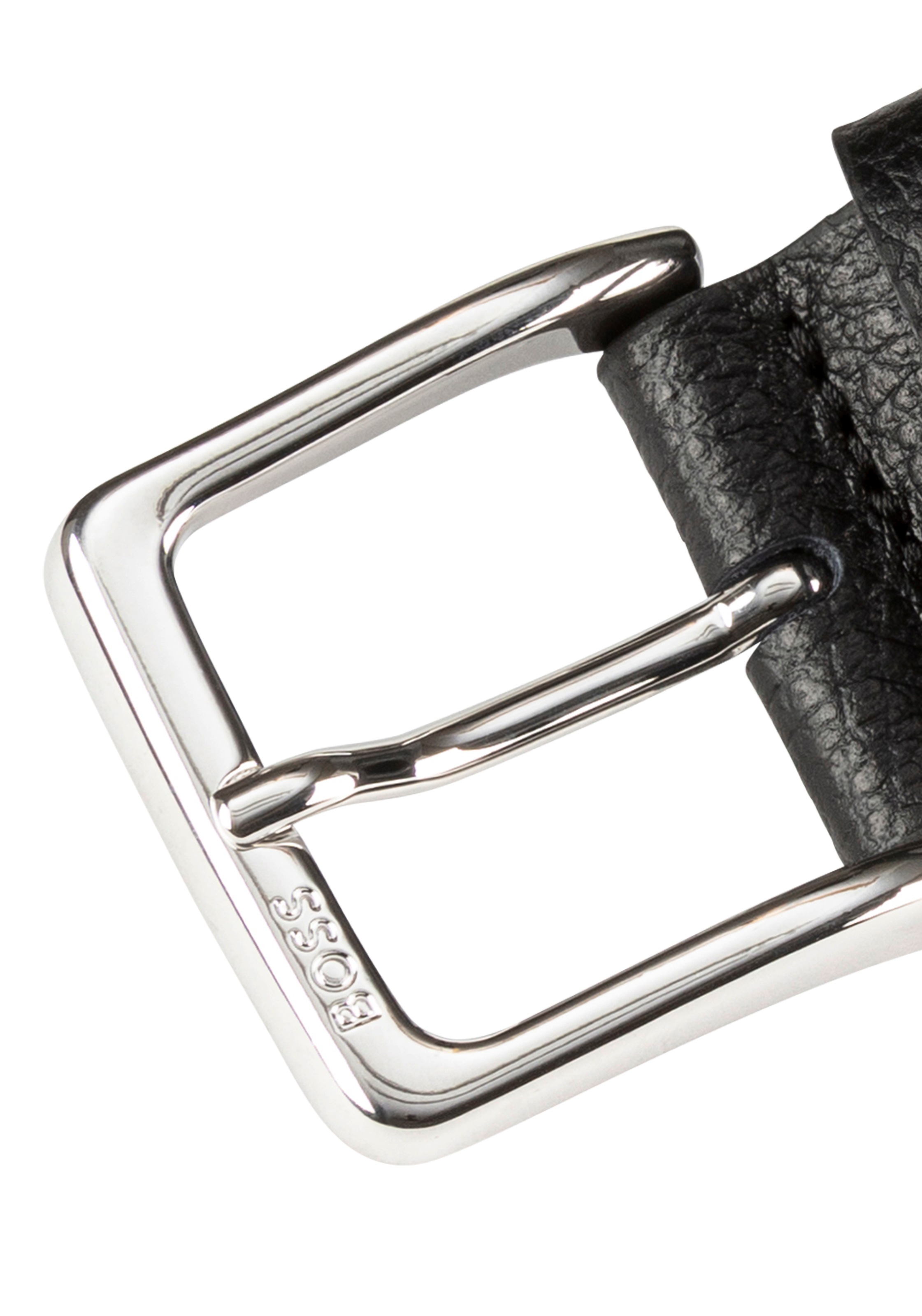 BOSS Ledergürtel »Ronnie-Gr_Sz35«, aus genarbtem Leder
