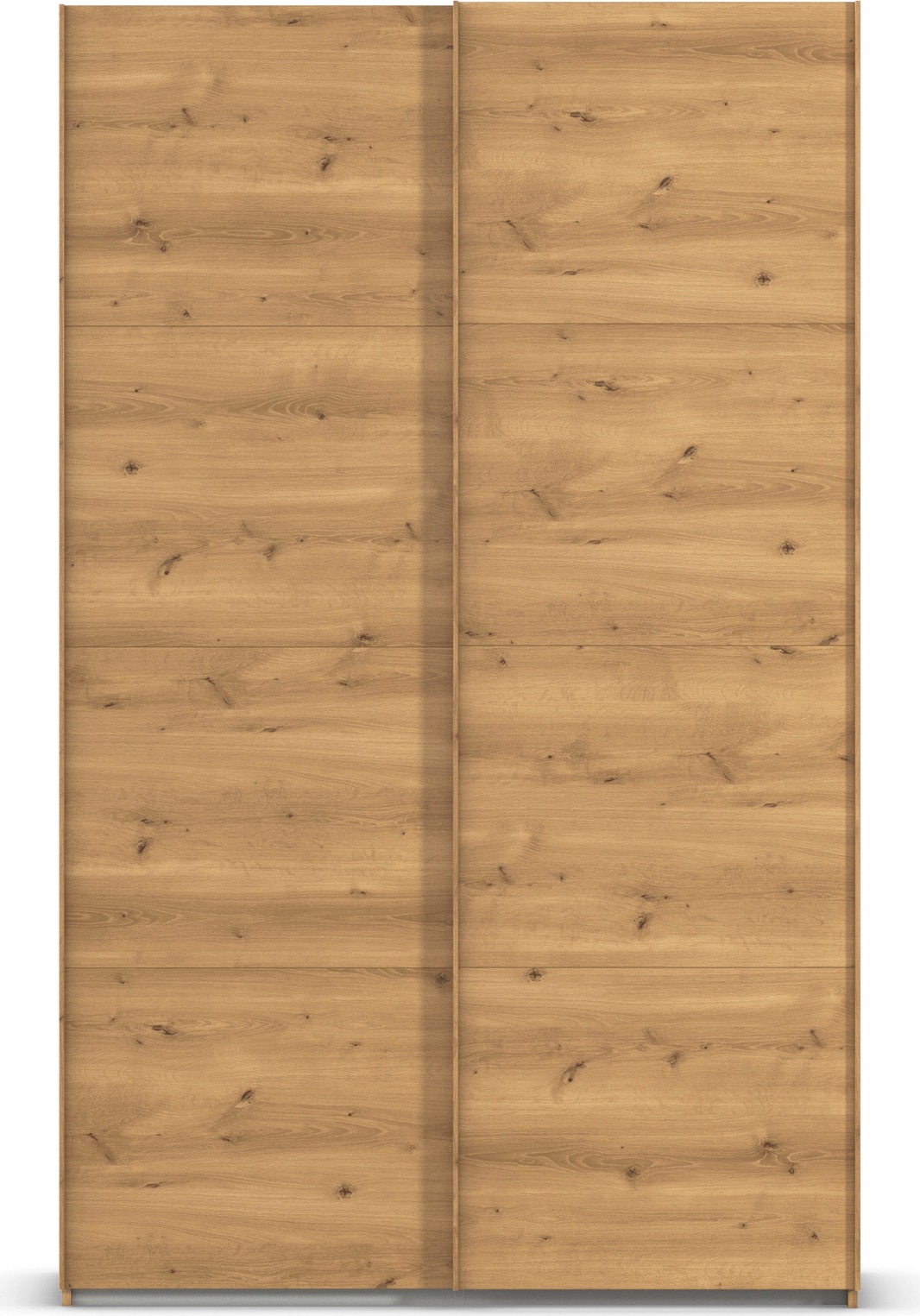 rauch Schwebetürenschrank »Kleiderschrank Schrank Garderobe Schlafzimmerschrank EVELYN«, in elegantem Stil, in 5 Breiten, Griffe in Korpusfarbe MADE IN GERMANY