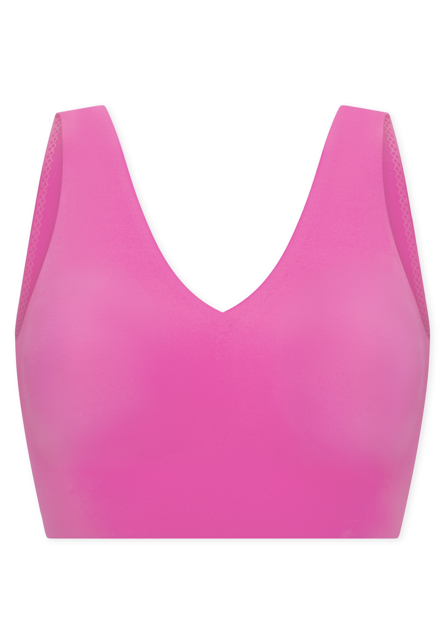 Schiesser Bustier »Invisible Soft« Microfaser, Lasercut-Abschlüsse, V-Ausschnitt