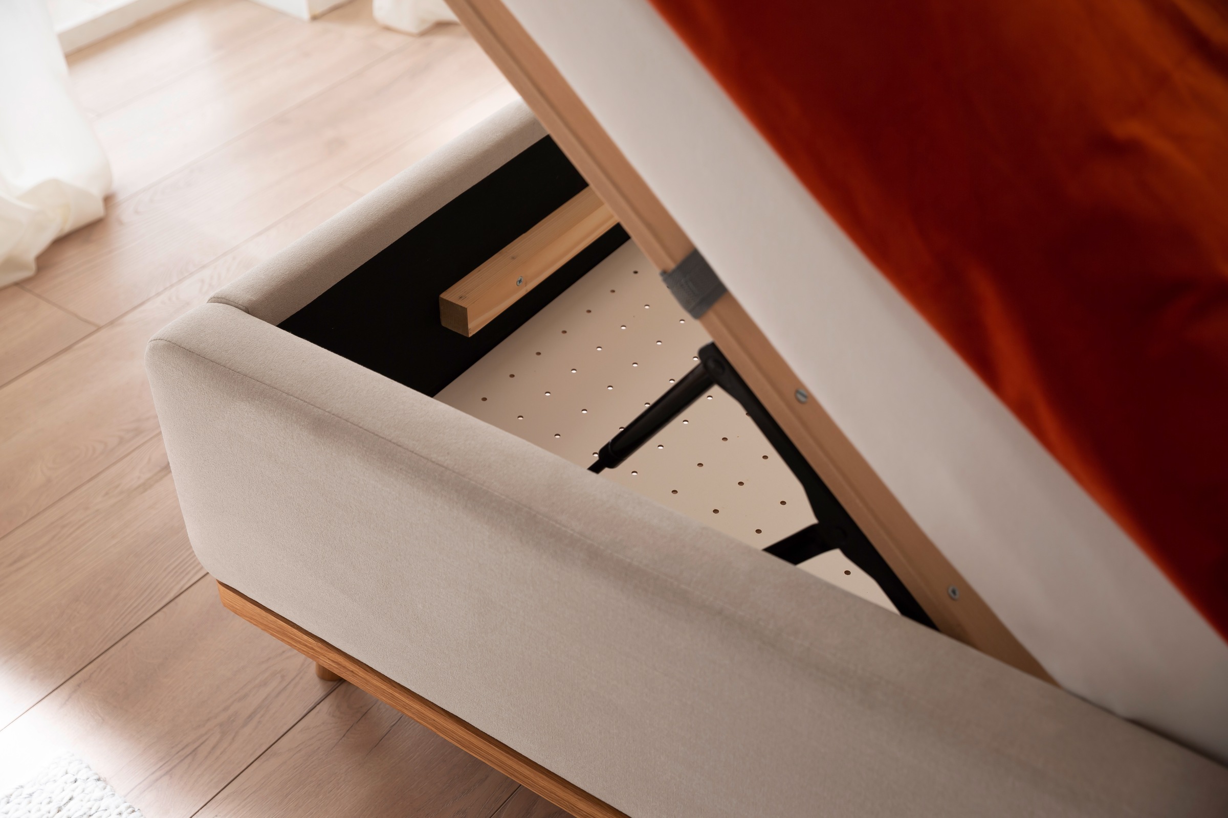 meise.möbel Polsterbett »Mila«, mit Bettkasten