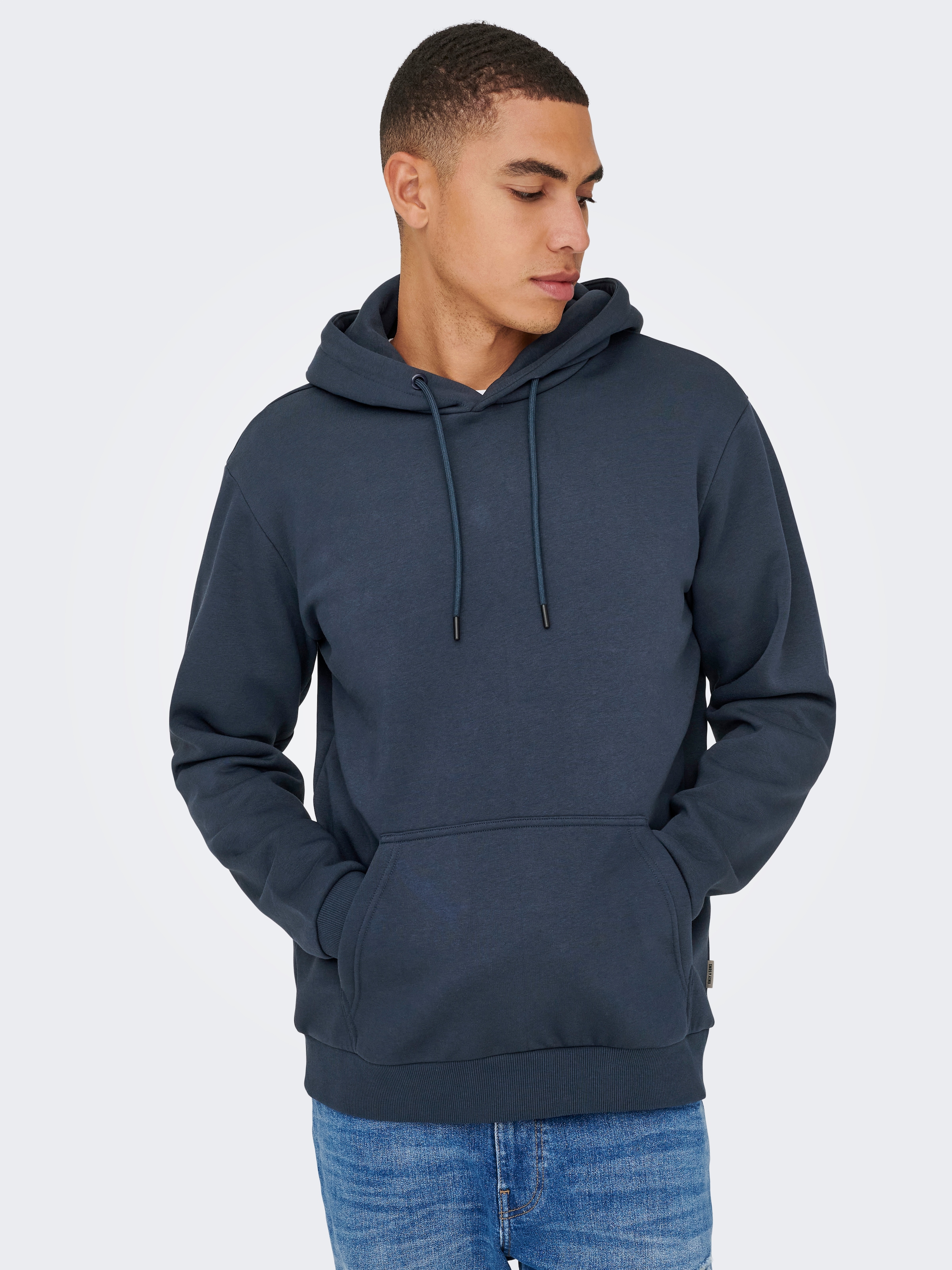 ONLY & SONS Kapuzensweatshirt »ONSCERES HOODIE SWEAT NOOS«, Baumwollmischung, regular fit
