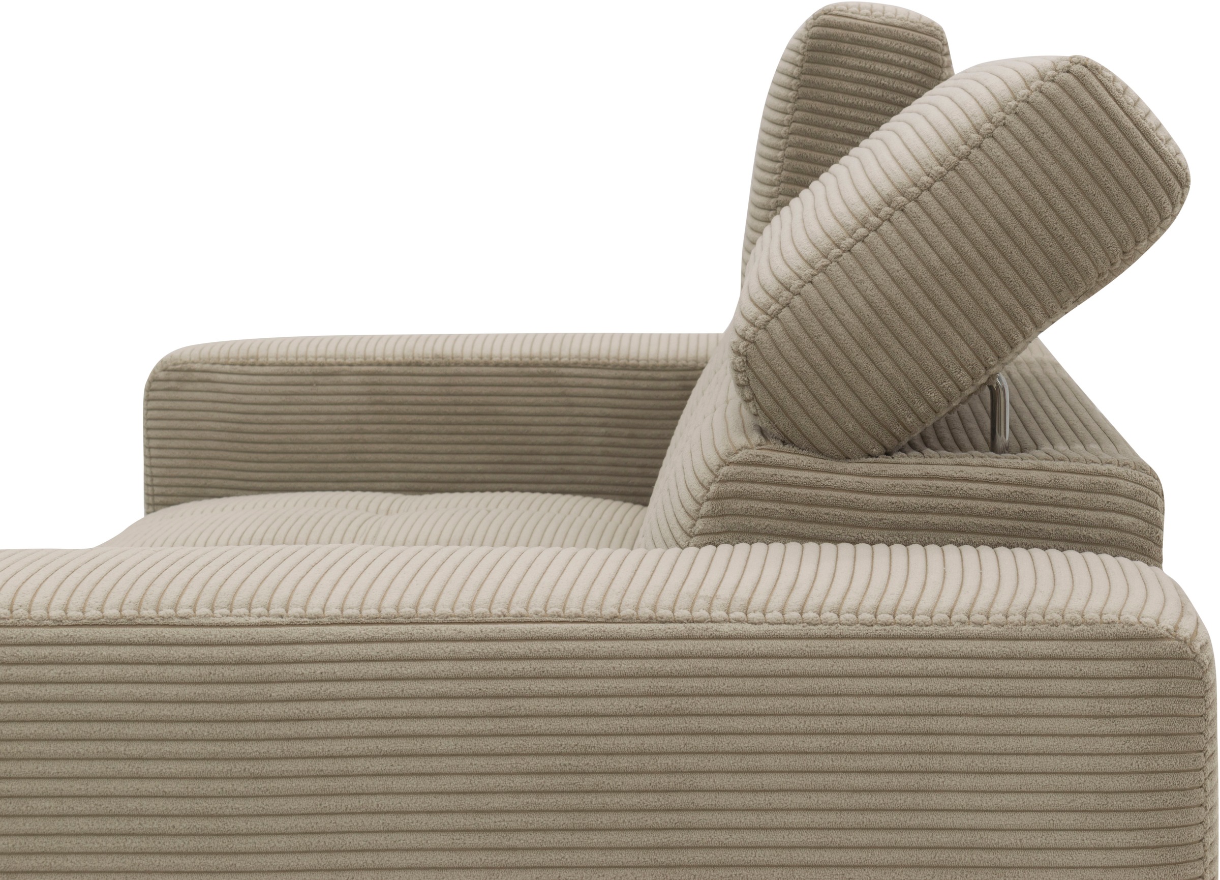 DOMO collection 2-Sitzer »Trento, mit Kufenfuß oder Einzelfuß«, wahlweise mit Kopfteilverstellung und in zwei Größen erhältlich