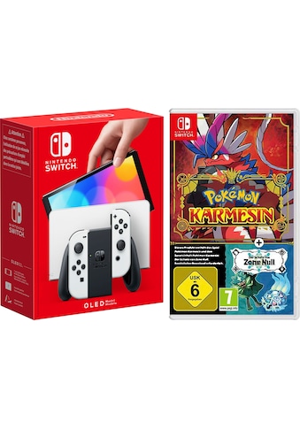 Konsolen-Set »Switch OLED + Pokemon Karmesin + Der Schatz von Zone Null«