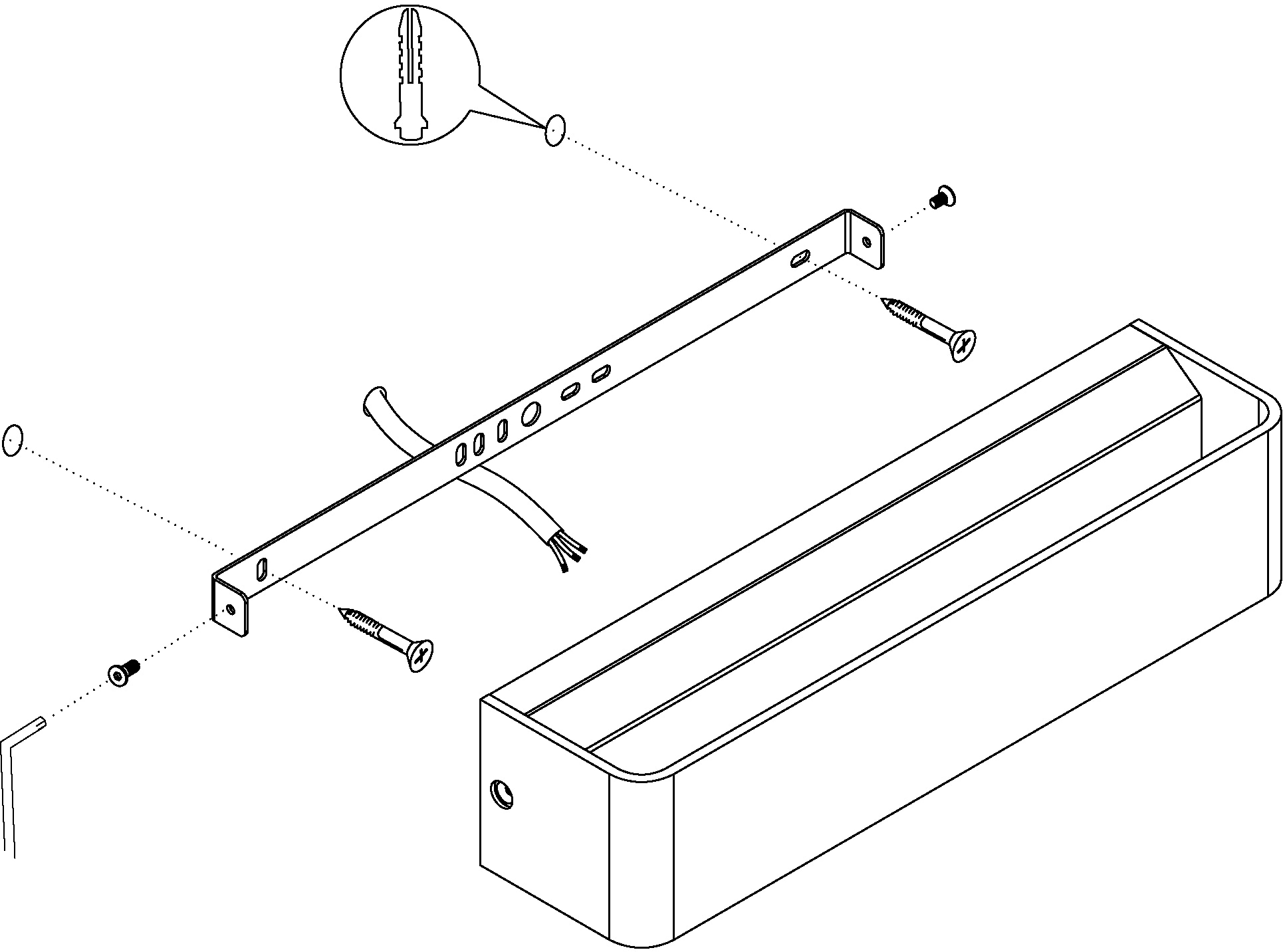 EGLO Wandleuchte »SANIA 4«, 1 flammig, Leuchtmittel LED-Board | LED fest integriert