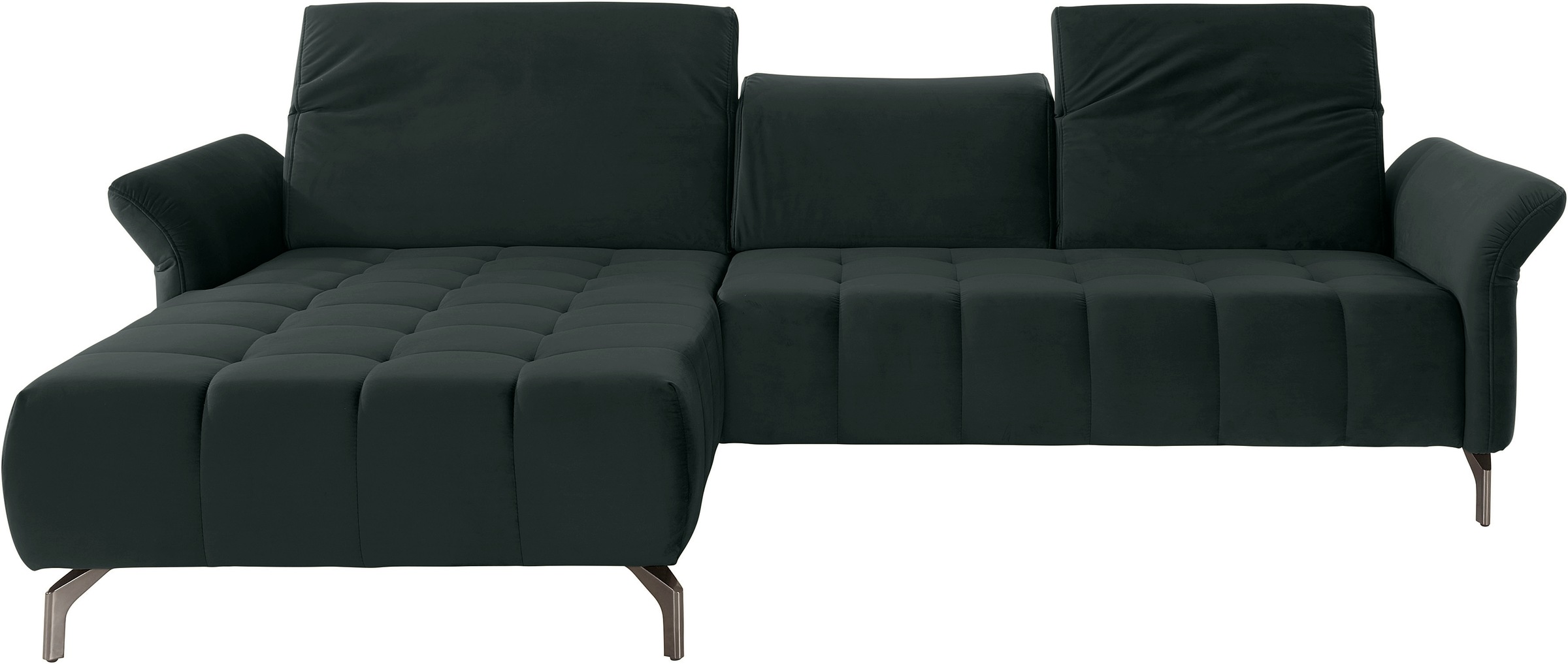 INOSIGN Ecksofa »Fresh L-Form«, Federkern, wahlweise Kopfteilverstellung un günstig online kaufen