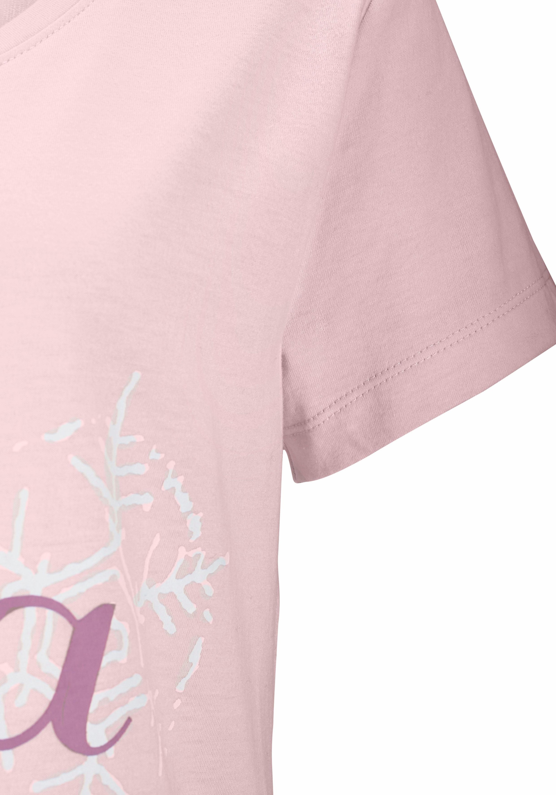 Peanuts Sleepshirt mit Snoopy-Print in Minilänge