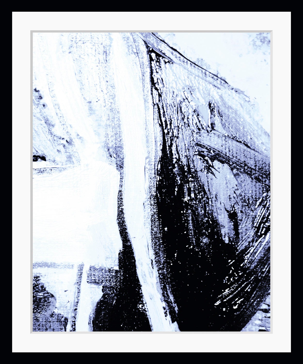 queence Bild »Luis« Abstrakt   Kunst   Modern   Schwarz-Weiß 1 Stk. tlg. HD günstig online kaufen