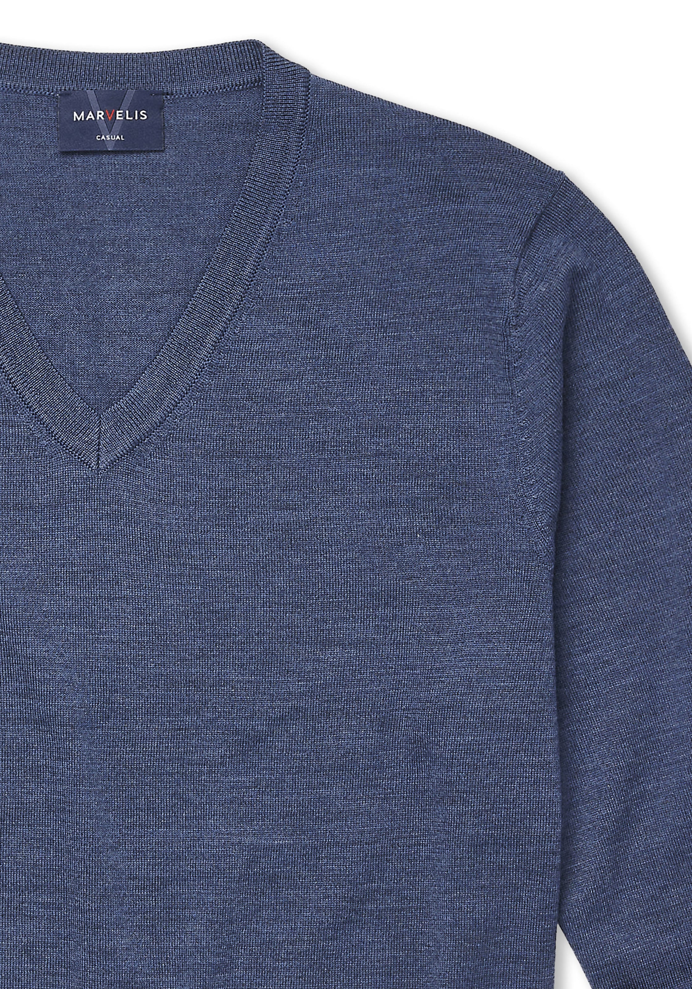 MARVELIS V-Ausschnitt-Pullover