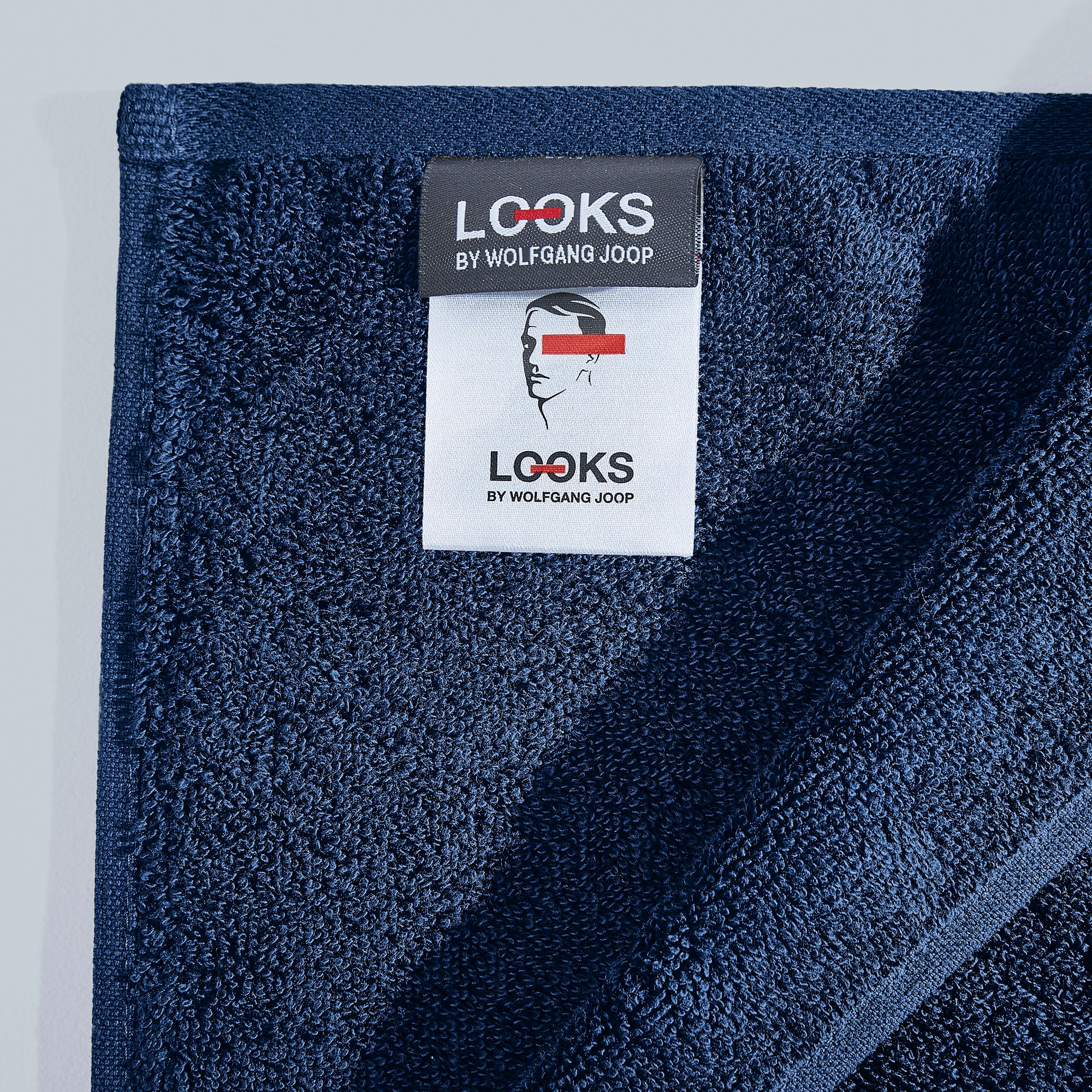 LOOKS by Wolfgang Joop Gästehandtücher »LOOKS«, (2 St., 2er Set Gästehandtücher 30 x 50 cm), mit Logobestickung