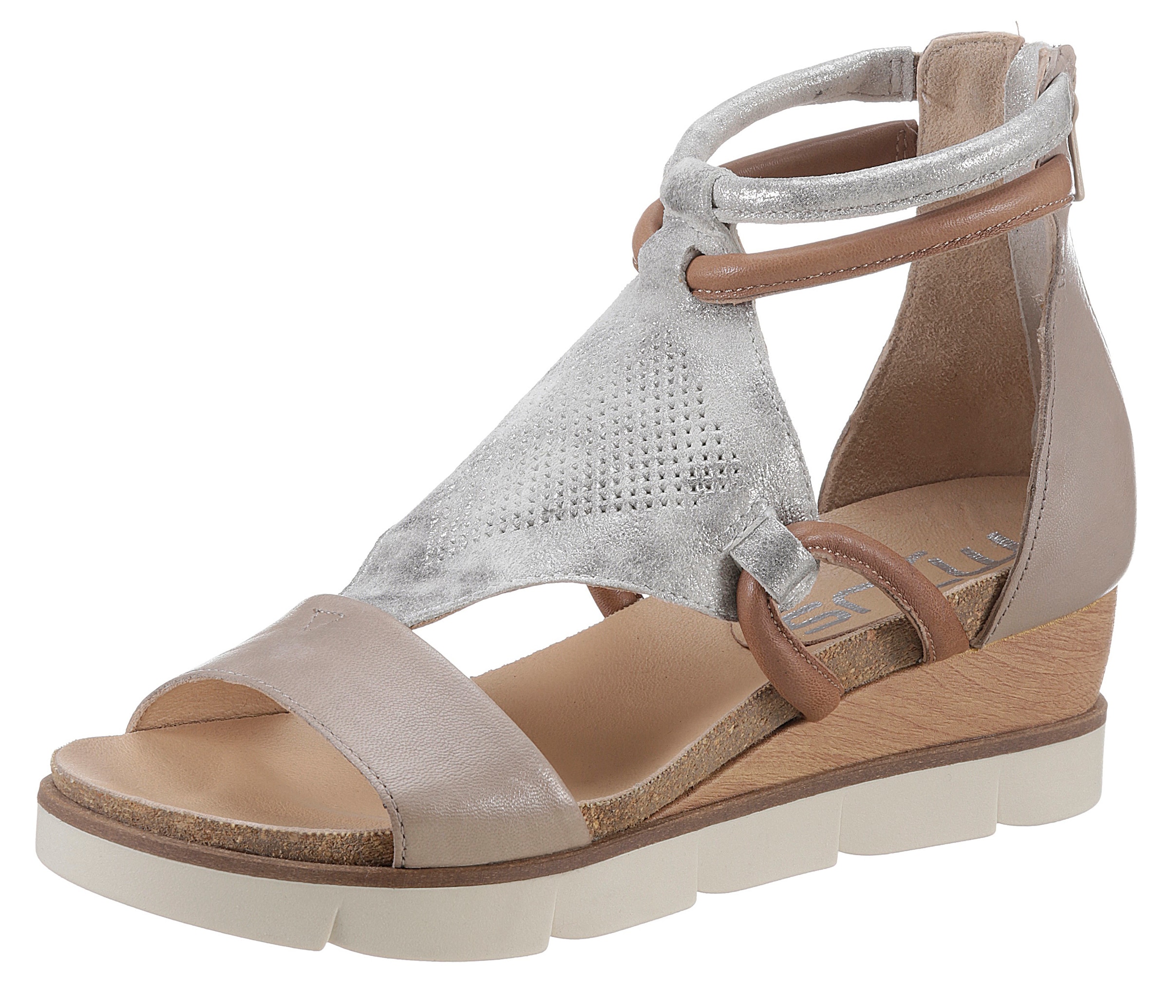 Mjus Sandalette »TAPASITA«, mit Metallic-Effekten