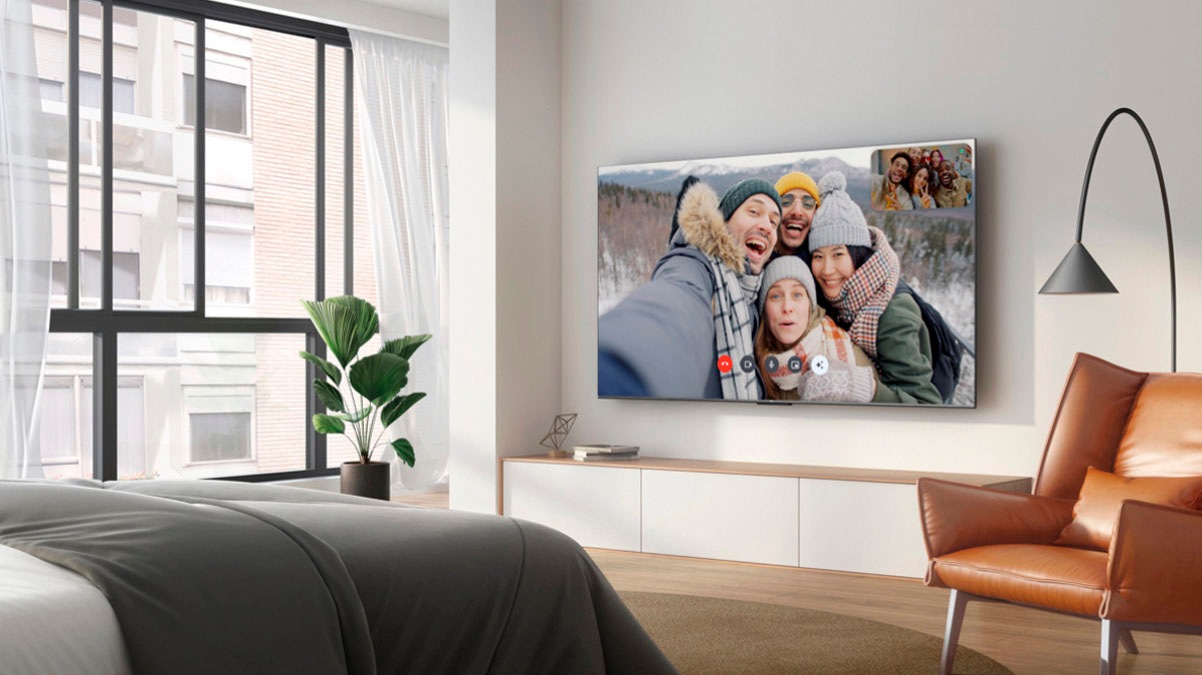 TCL QLED Mini LED-Fernseher »85Q8CX7«, 4K Ultra HD, Google TV-Smart-TV, Audio von Bang & Olufsen, Smart TV, Apple TV, 144Hz, 4K HDR, Multi-HDR