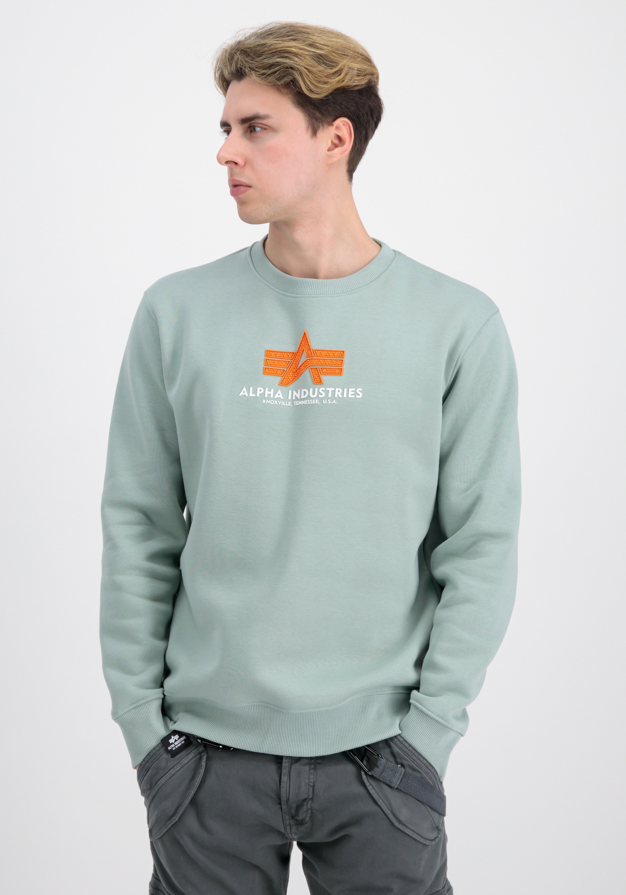 Sweatshirts Rubber« Men Industries Sweater bei Sweater Basic »Alpha Industries online - Alpha