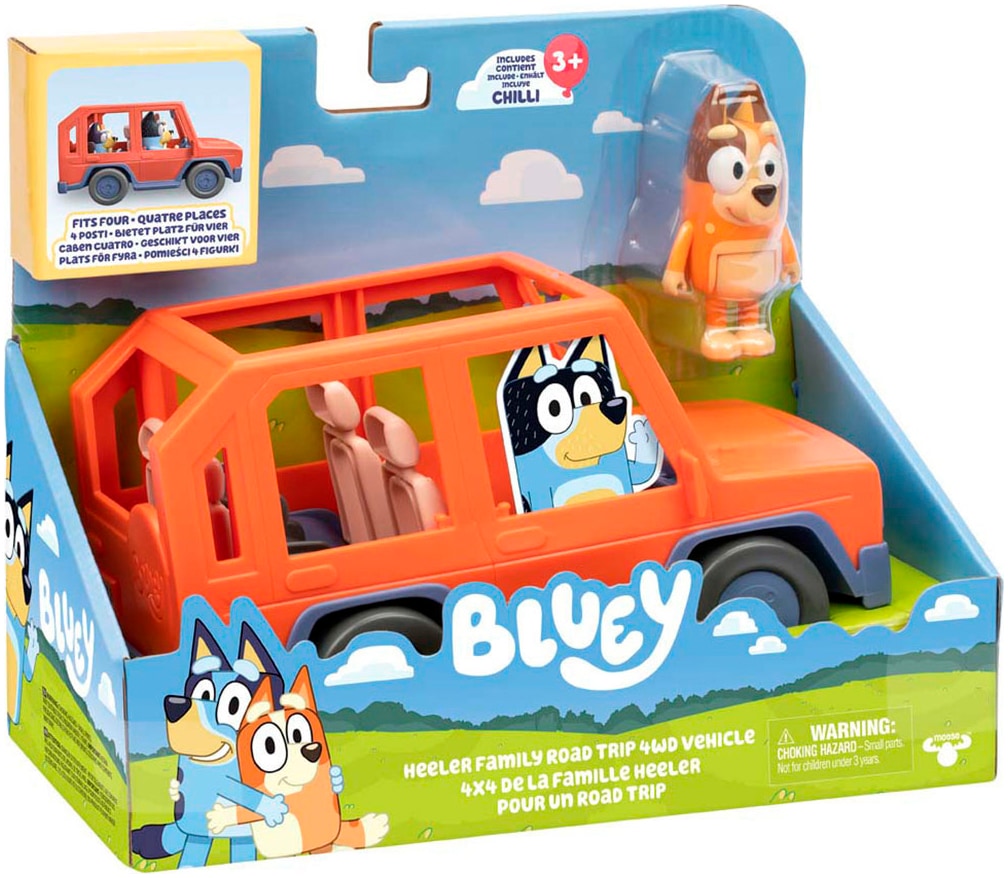 Moose Spielzeug-Auto »Bluey S11 Familienausflug - 4WD Familienauto«