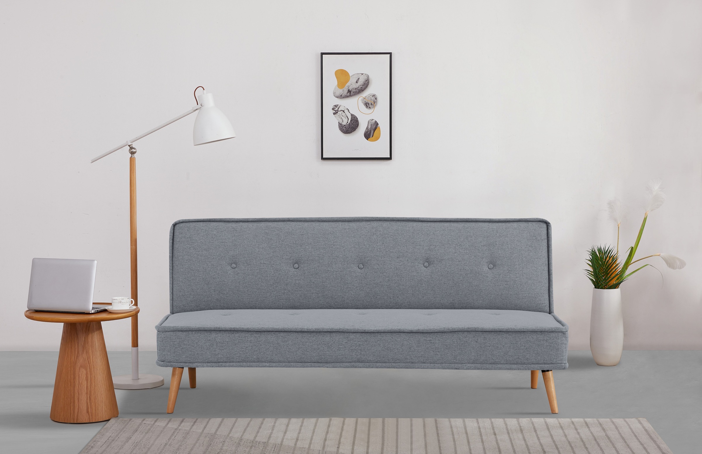 INOSIGN Schlafsofa »ARBON,183cm, klappbarer 3-Sitzer mit verstellbarer Rück günstig online kaufen