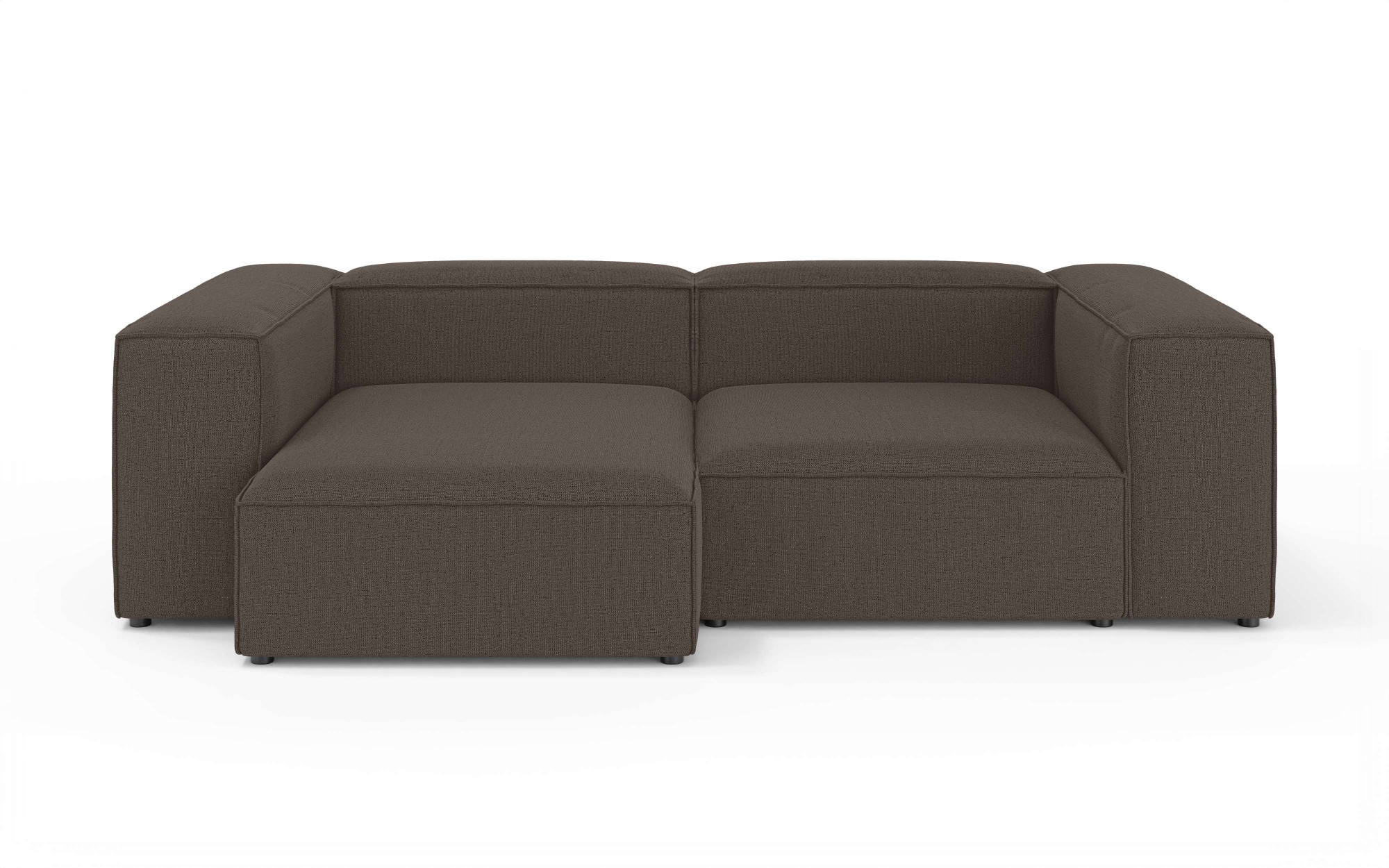 INOSIGN Ecksofa »XL HAILY L-Form, Modularsofa extra tief, Maße B/T/H: 260/160/72 cm«, als Modul oder separat verwendbar, für individuelle Zusammenstellung