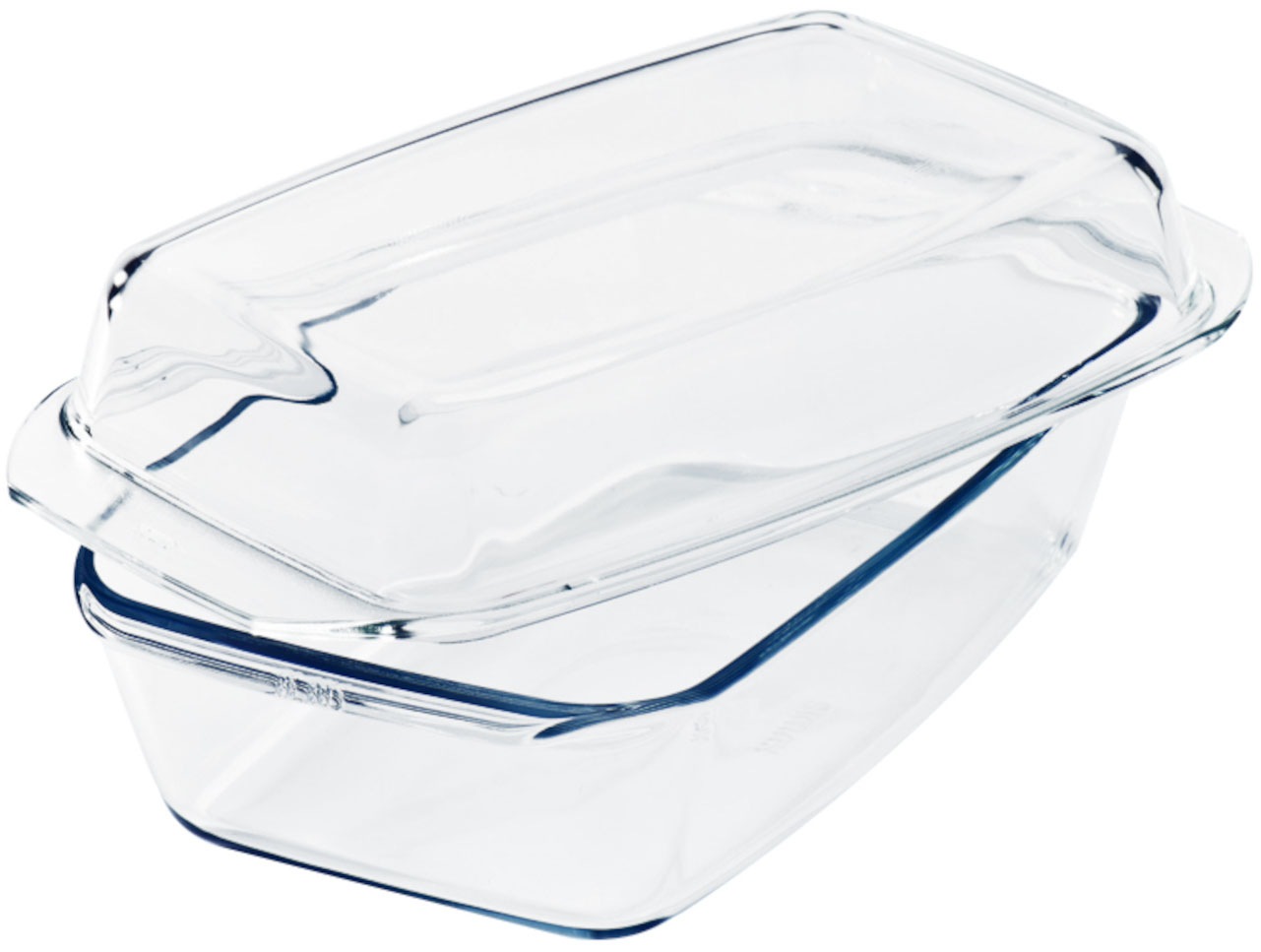 SIMAX Schüssel aus Glas mit Deckel, eckig, 2,8 Liter günstig online kaufen