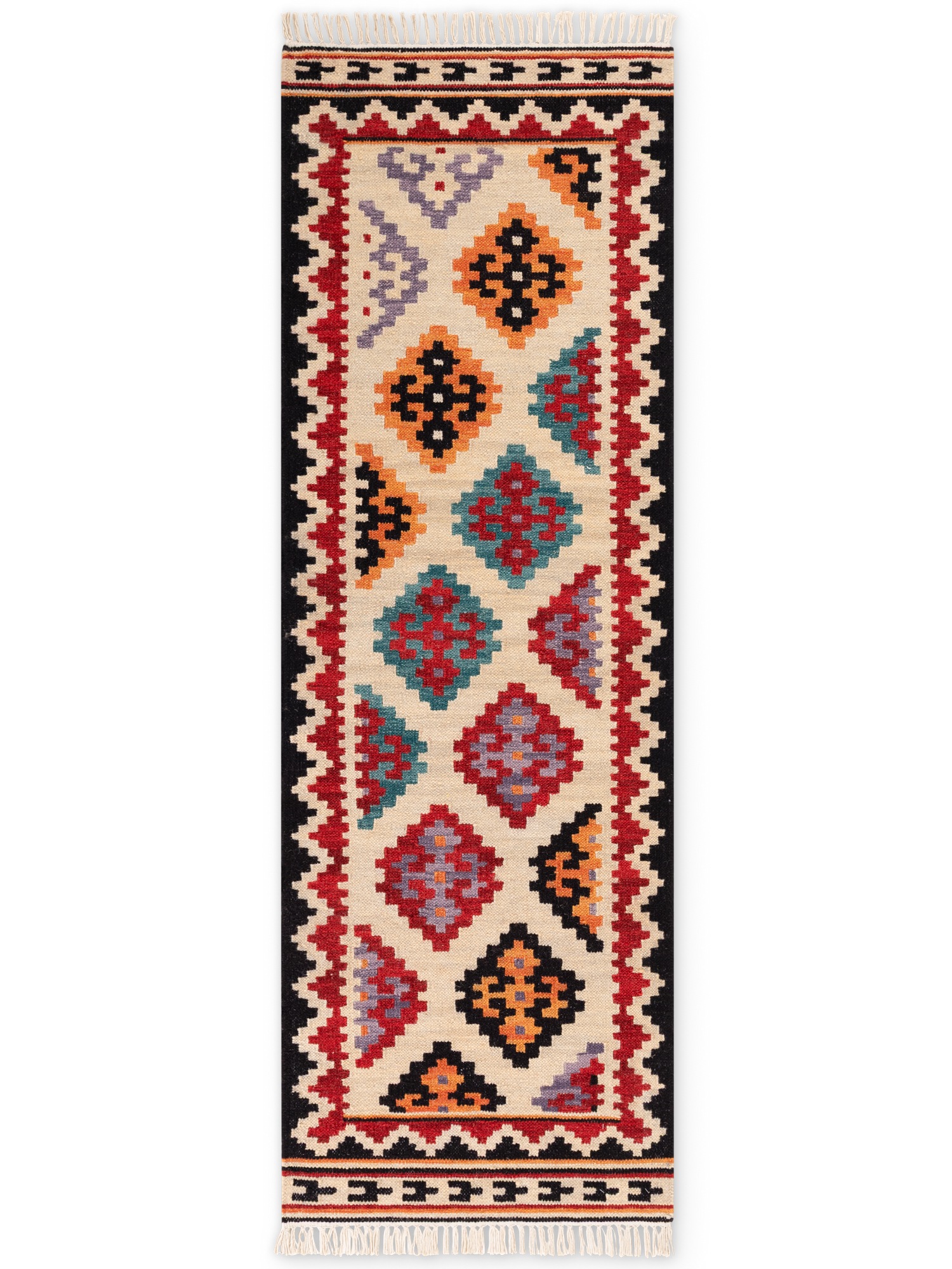 HANSE Home Teppich »Kelim Kian«, rechteckig, 3 mm Höhe, Wolle, Baumwolle, N günstig online kaufen