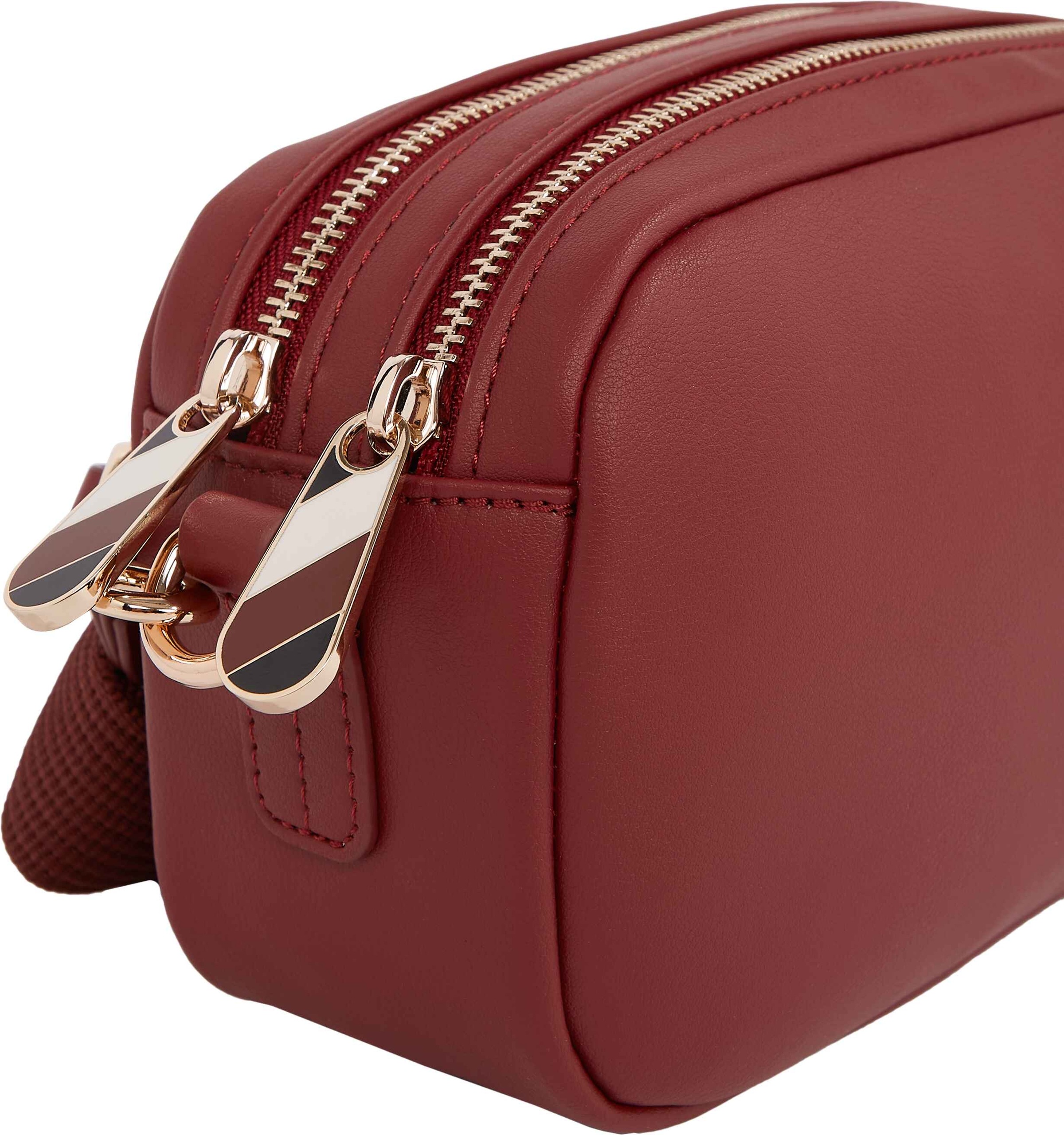 Tommy Hilfiger Umhängetasche »Women POPPY REFORM CAMERA BAG Crossover«, (2 tlg., mit abnehmbarem Schulterriemen), Damen Schultertasche, Minibag, Crossbody-Bag mit TH-Logo