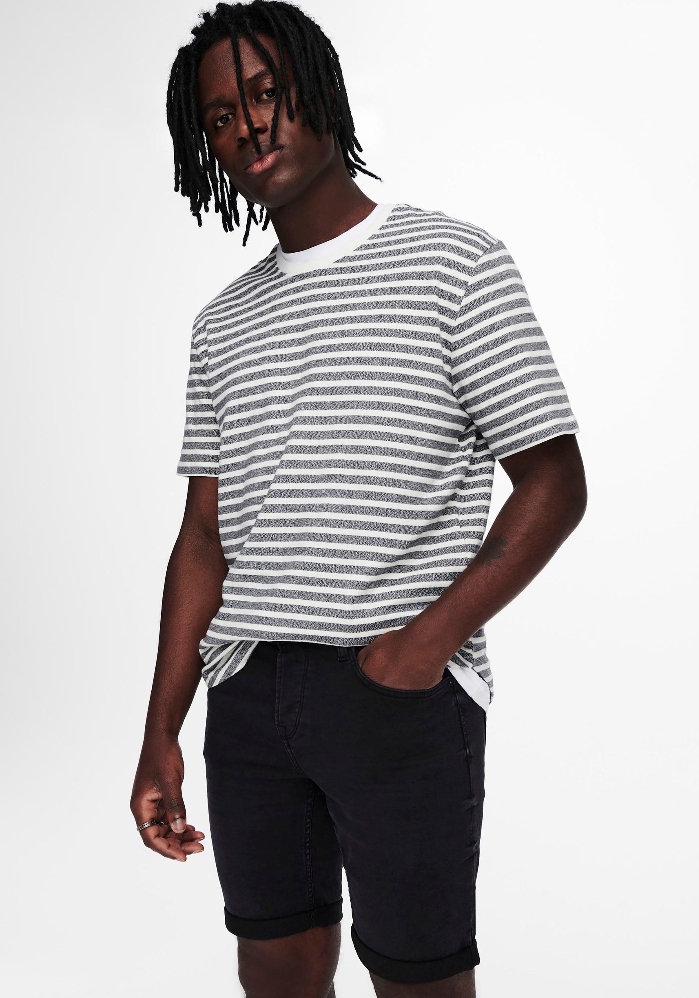 15. Bild von ONLY & SONS Jeansshorts »ONSPLY LIGHT BLUE 5189 SHORTS DNM NOOS«