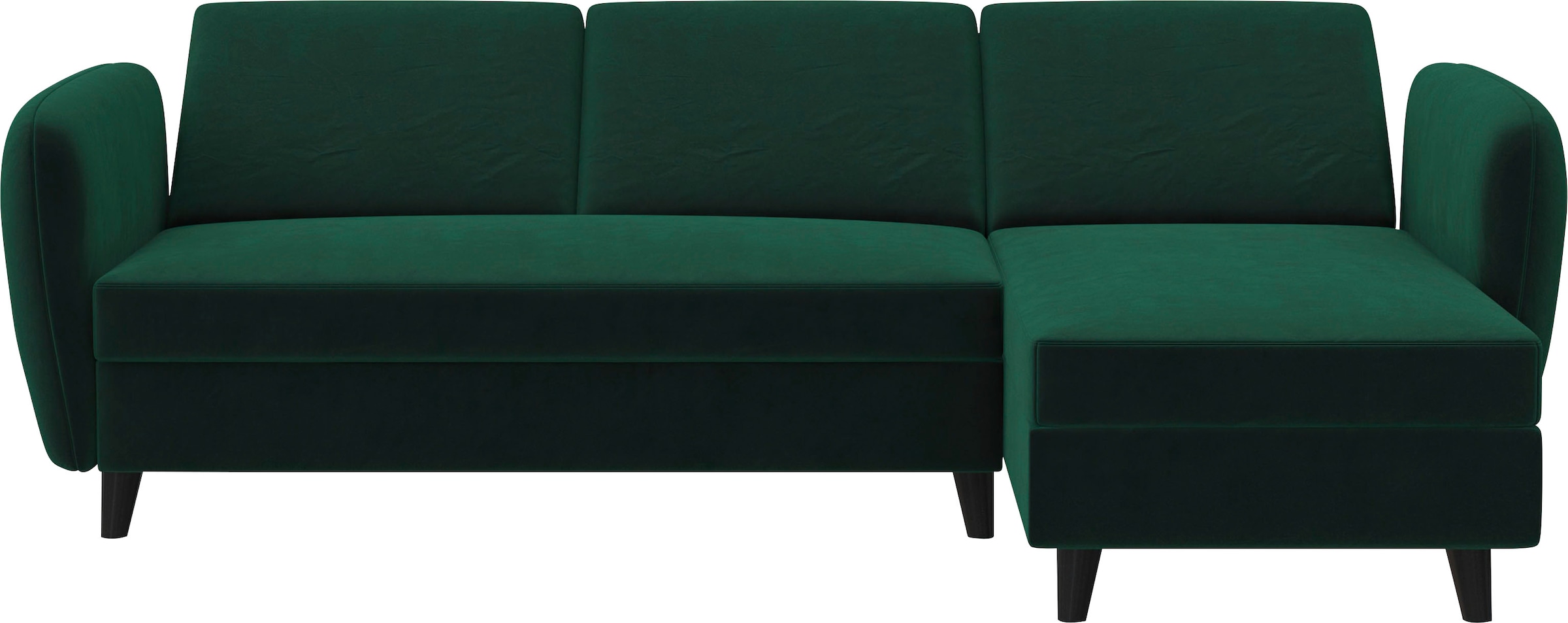 Dorel Home Ecksofa »Perry, L-Form,«, Rückenlehne, verschiedene Farbvarianten, Sitzhöhe 43 cm, Breite 219 cm