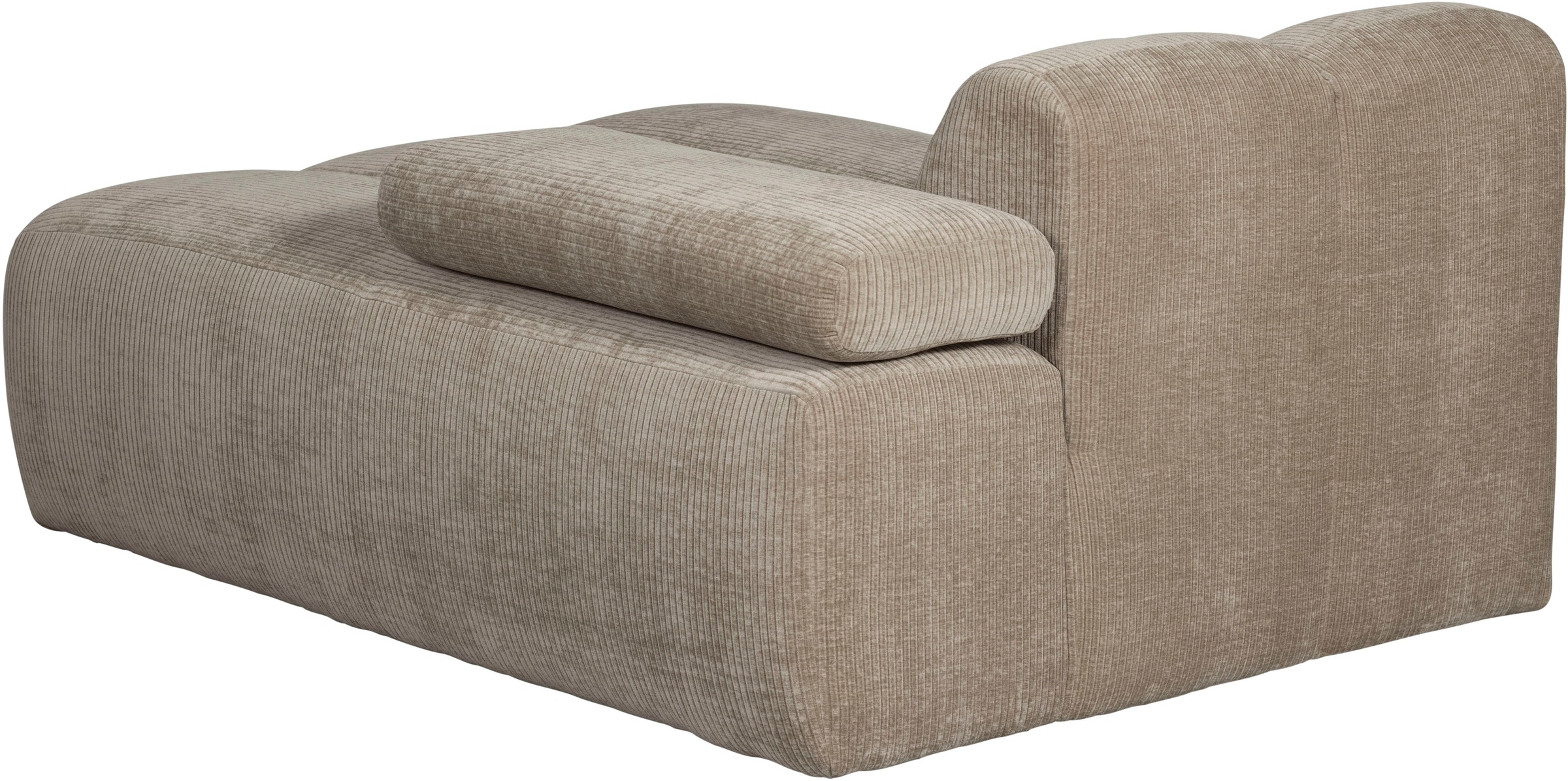 WOOOD Sofaelement »Mojo Bouclé-Bezug mit verstellbarer Armlehne B 124 x D 97 x H 74 cm« Maximale Verschleißfestigkeit, Tragkraft 120 kg, montiert geliefert