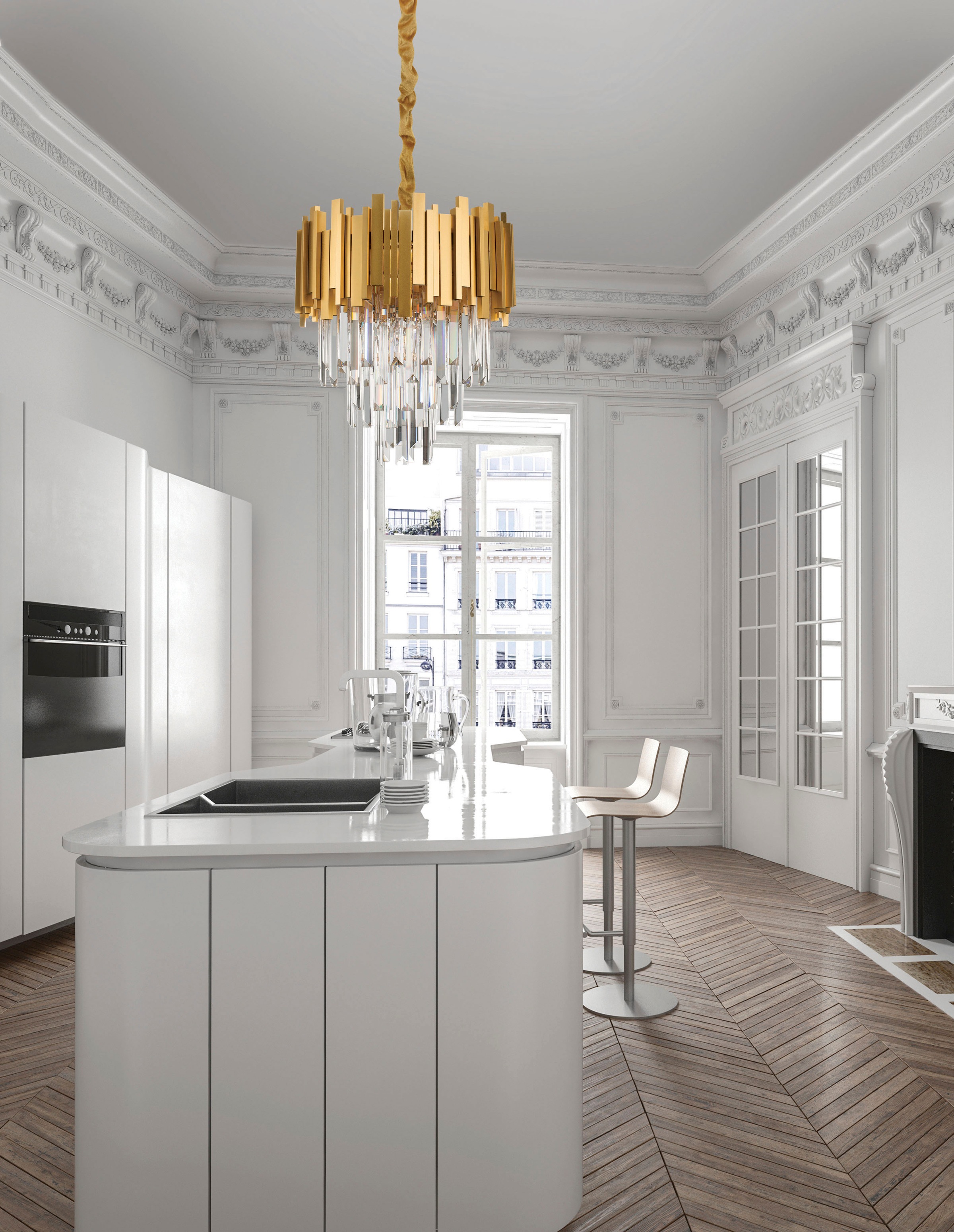 Nova Luce Hängeleuchten »GRANE« E14 1 Stk. Ohne Beleuchtung günstig online kaufen