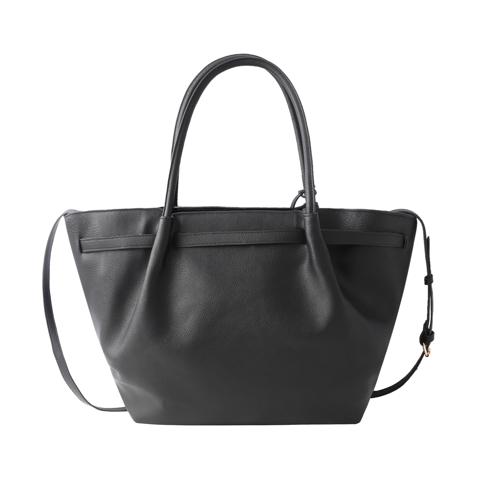 MARCO TOZZI Henkeltasche Damen Umhängetasche, Schultertasche mit goldfarbener Zierschnalle