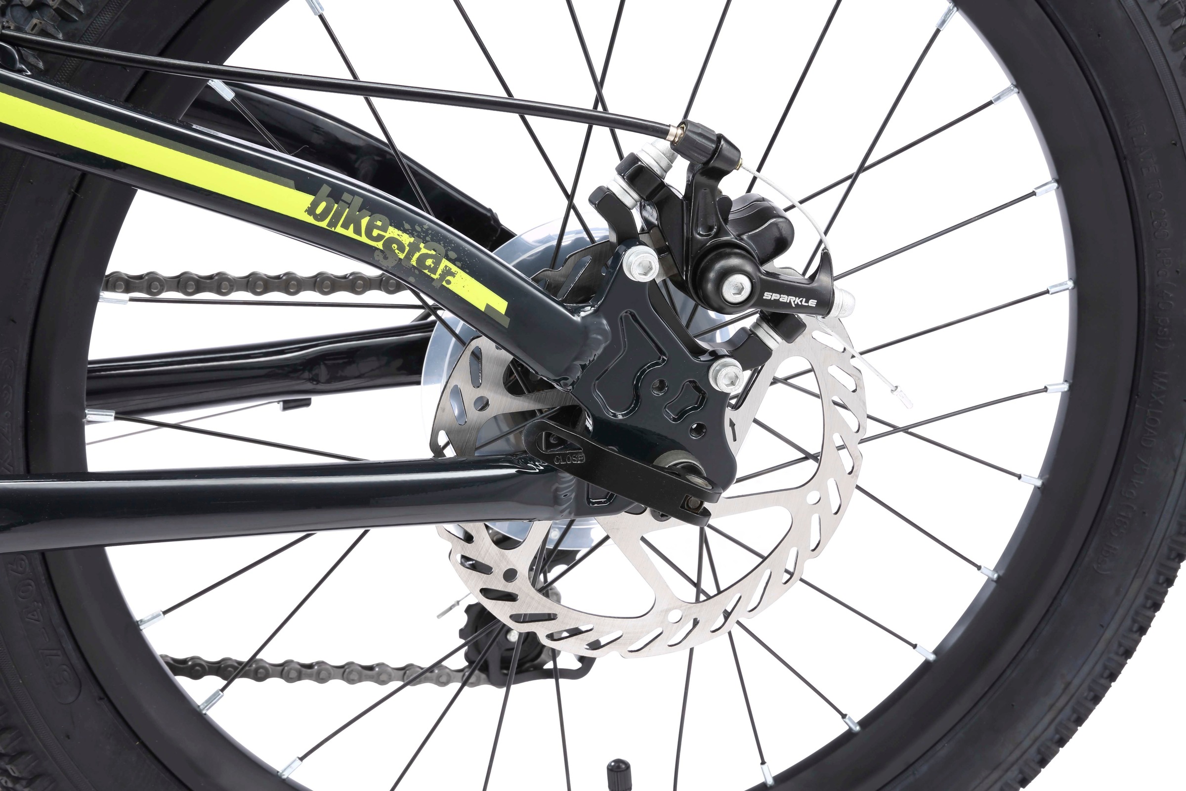 Bikestar Jugendfahrrad 7 Gang Shimano RD-TY21 Schaltwerk Kettenschaltung