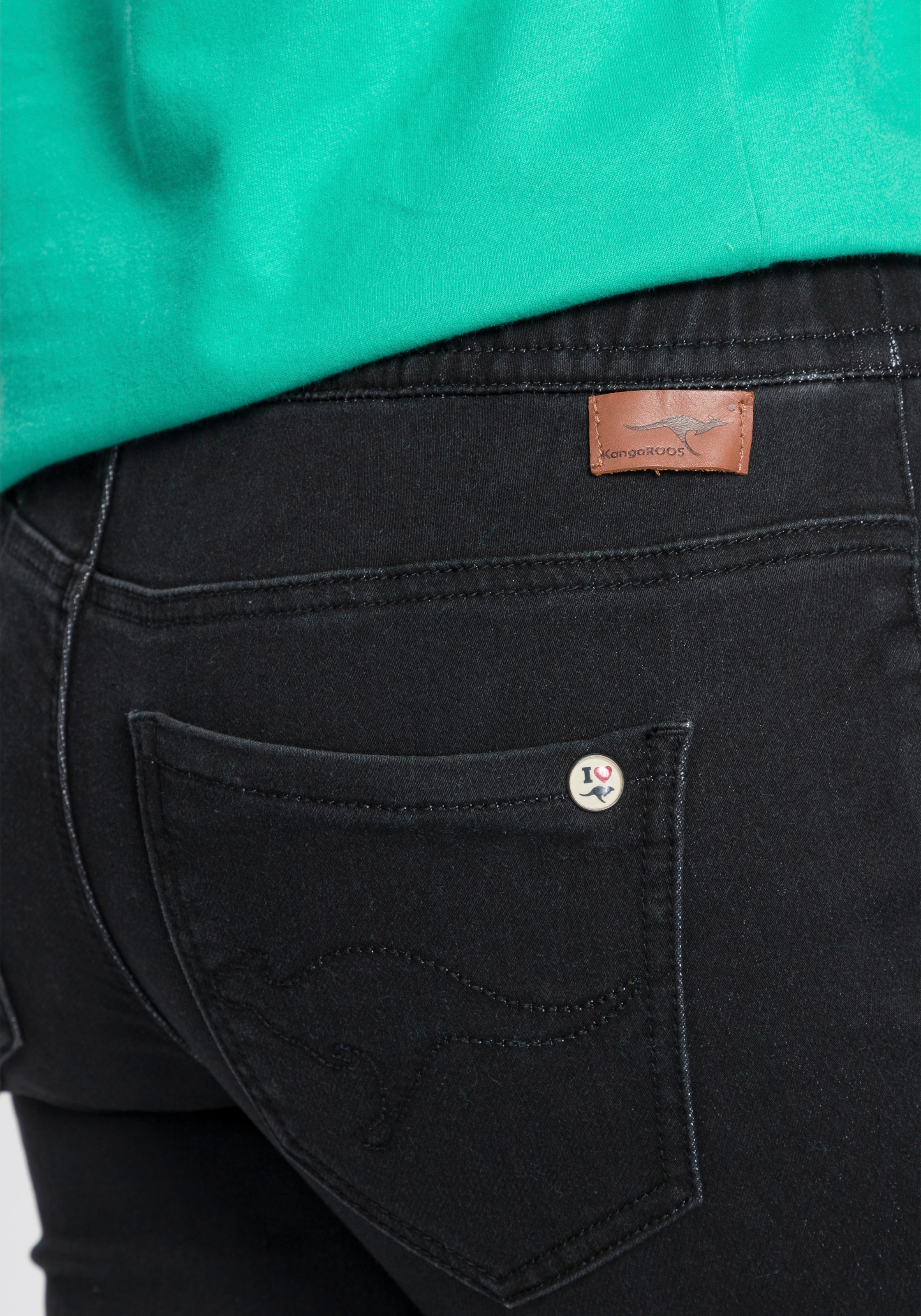 KangaROOS Jogg Pants, entspannte Passform, weite Beinform